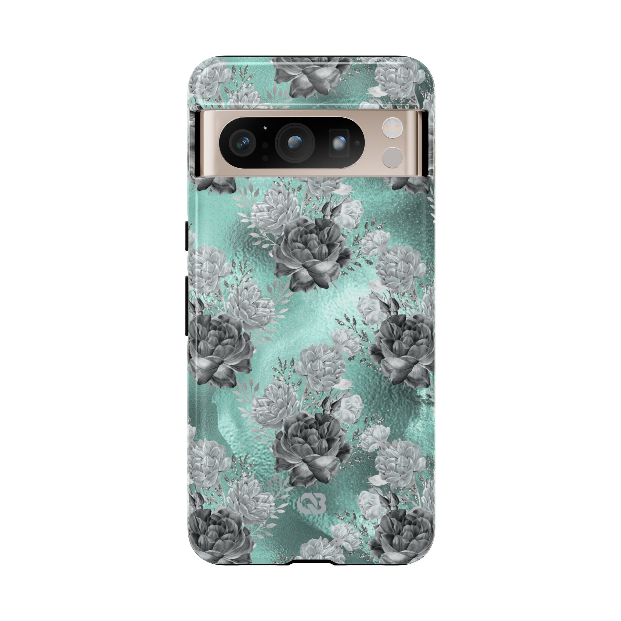 Frost Mint Floral · Custodia Tough per Google Pixel
