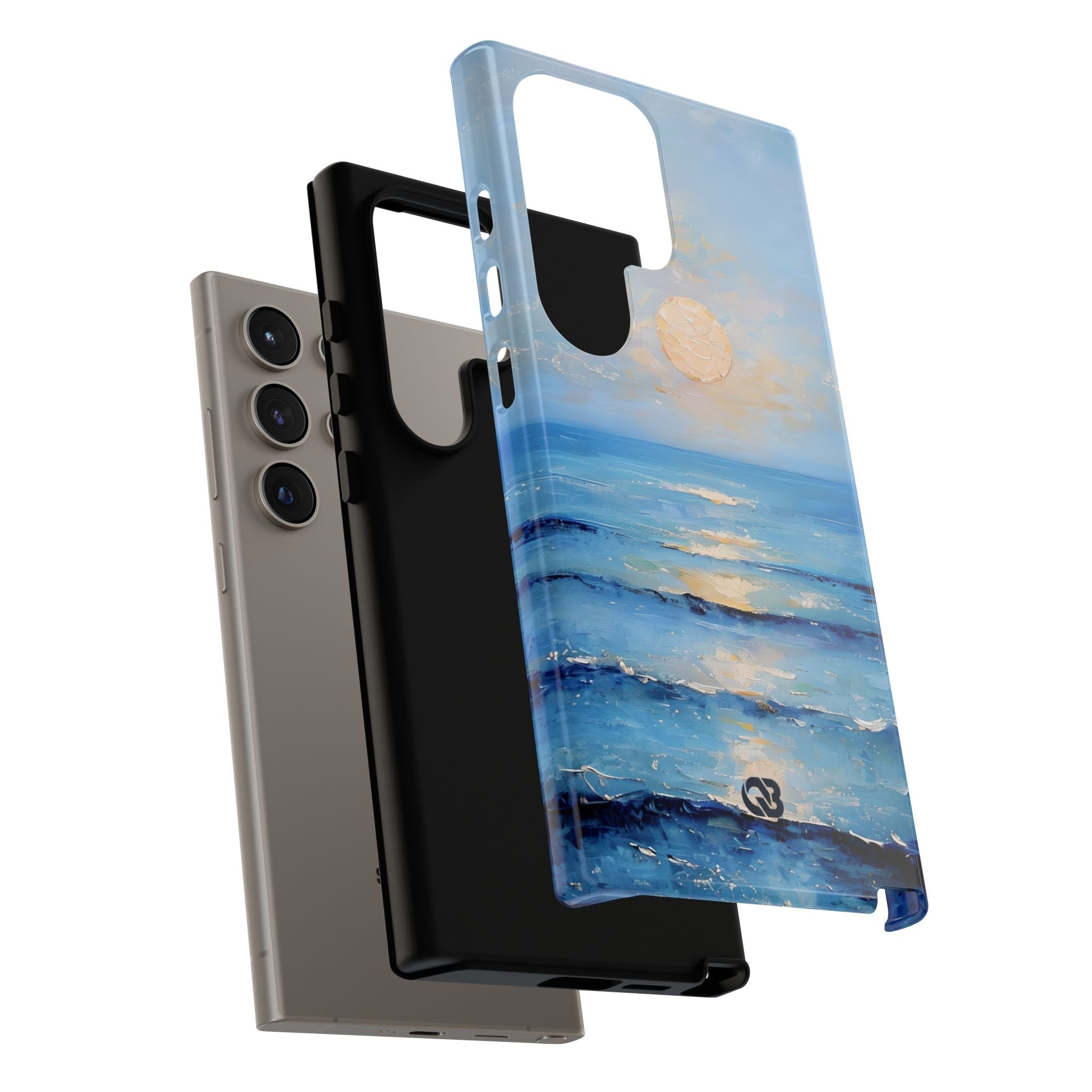 Cerulean Shoreline Sun · Tough Coque de téléphone pour Samsung