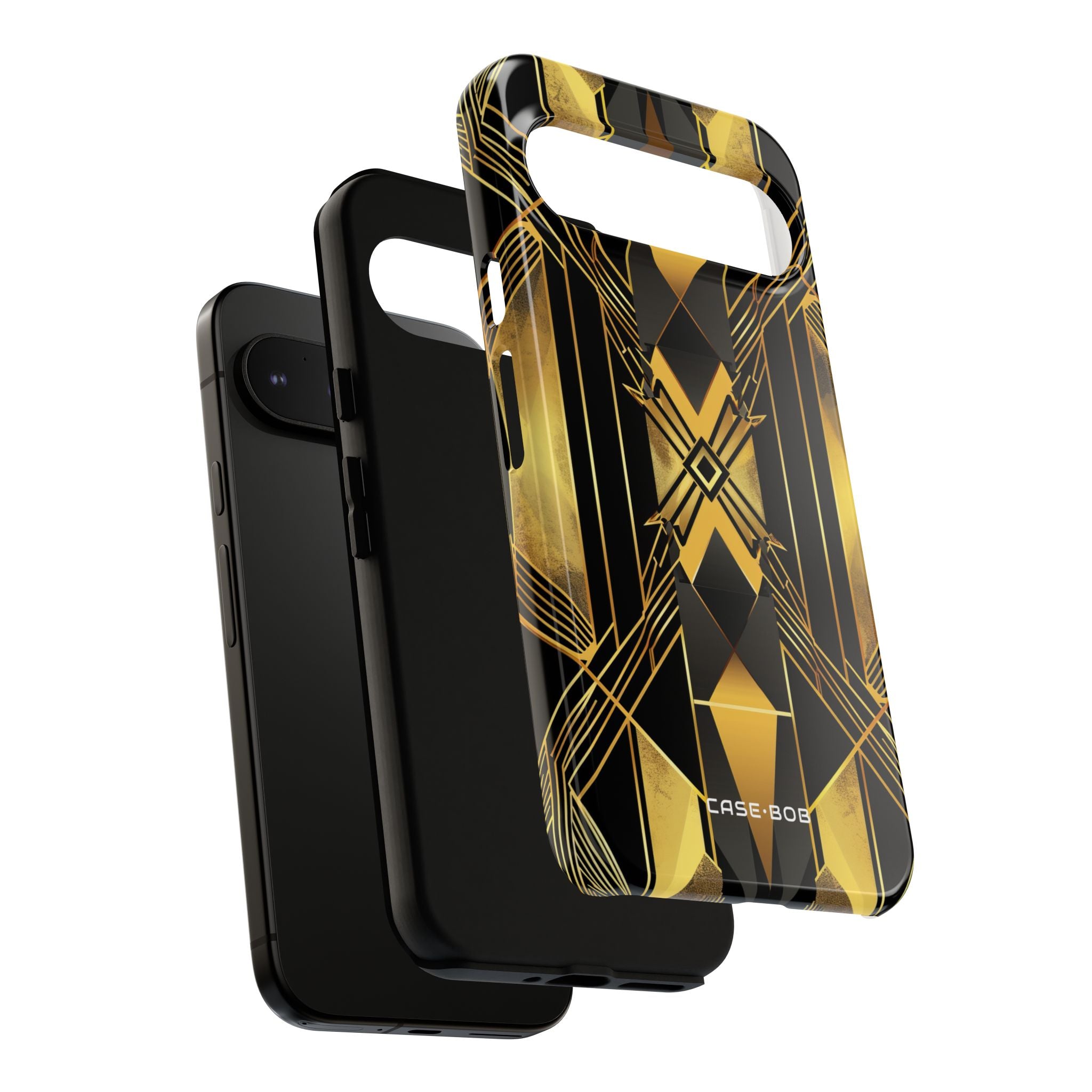 Golden Diamond Radiance Google Pixel 9 Pro XL Case - Tough