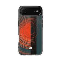 Teal Impact MagSafe Phone Case for iPhone - Burnt Slate Radial