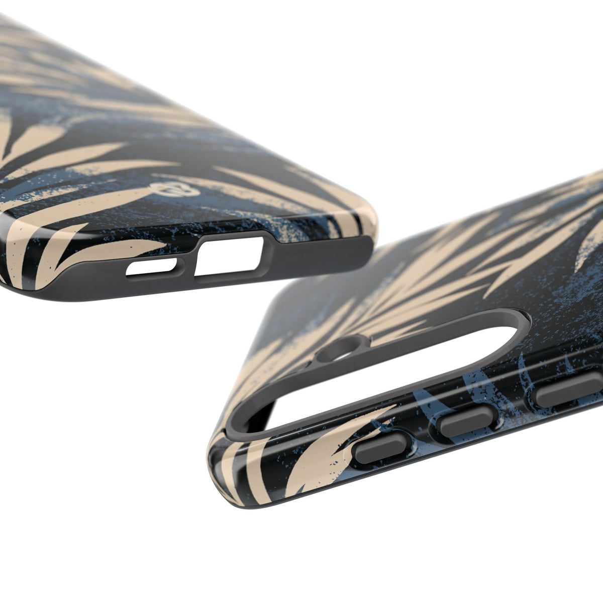 Indigo Palm Horizon · Tough Phone Case for Samsung · Blue