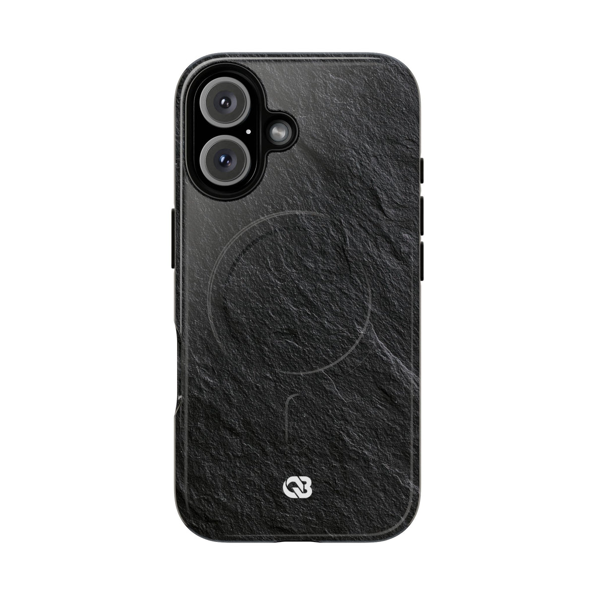 Obsidian Slate · Tough 2.0 Magnetic Phone Case for iPhone · Black