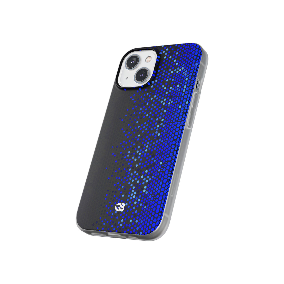 Cobalt Hex Dispersion · Lite Phone Case for iPhone · Blue