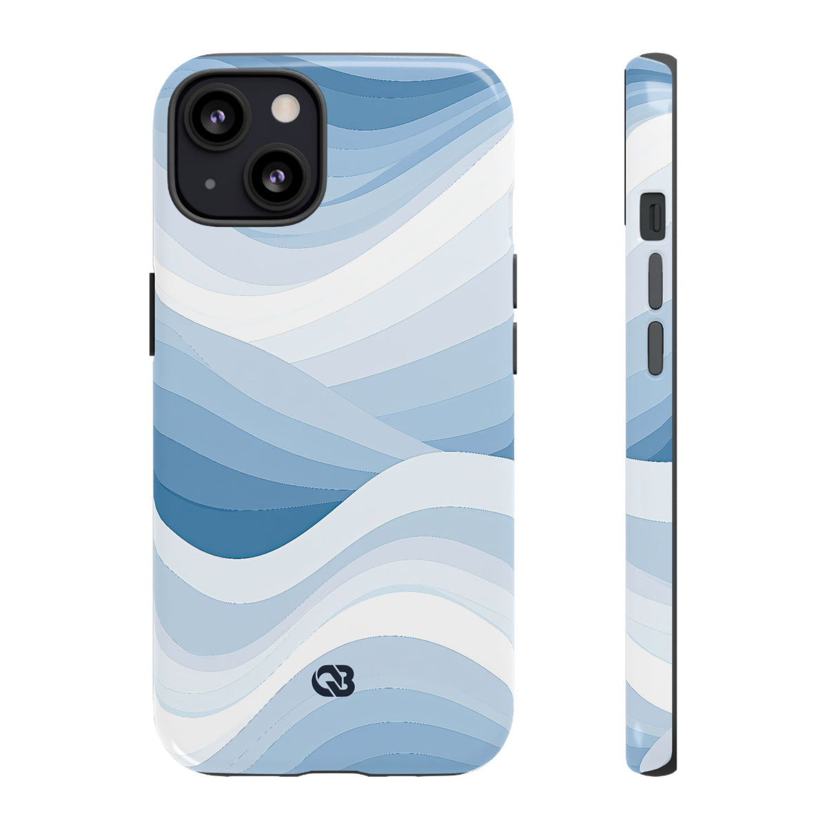 Glacial Contour · Tough Phone Case for iPhone · Blue
