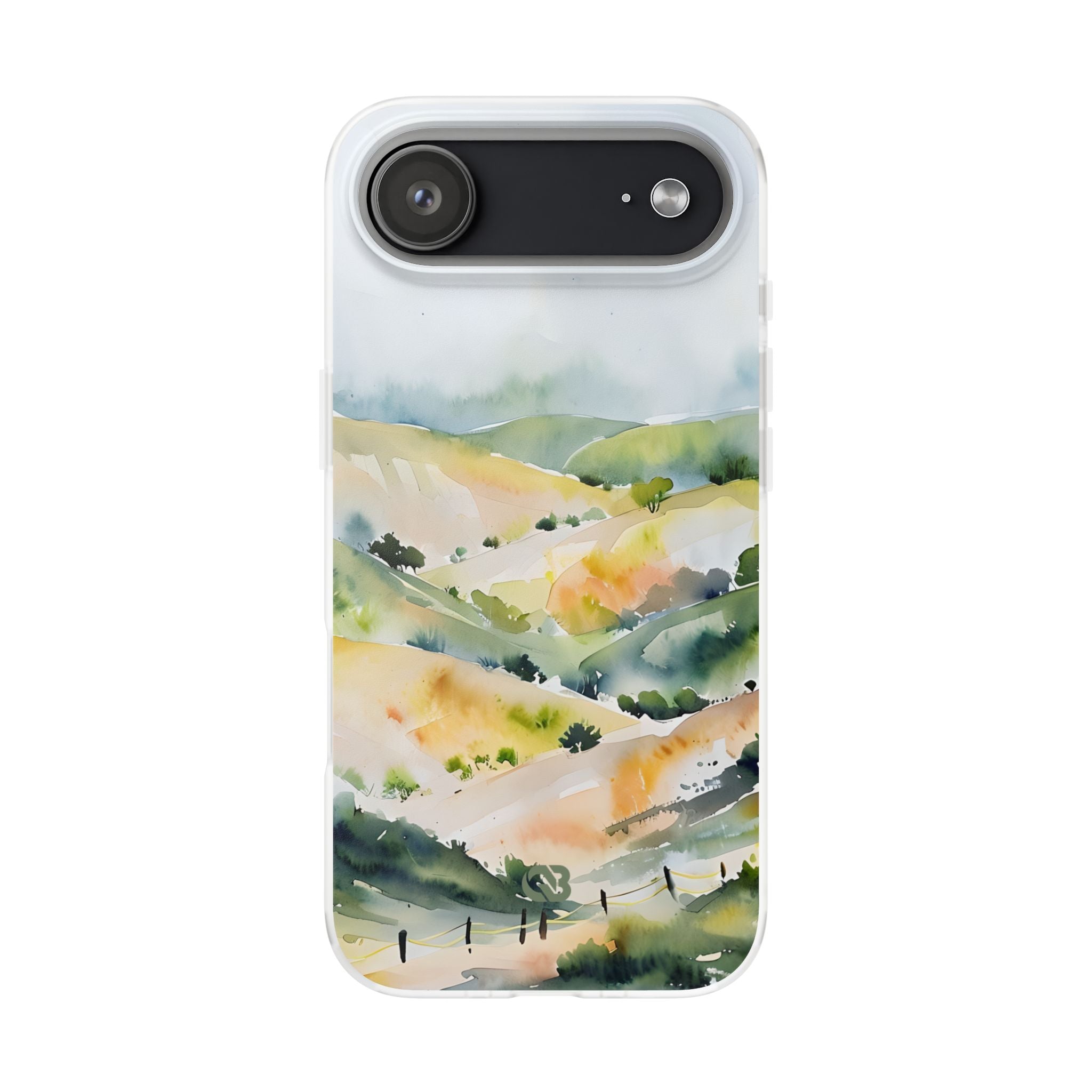 Verdant Mist Valleys · Soft Phone Case for iPhone