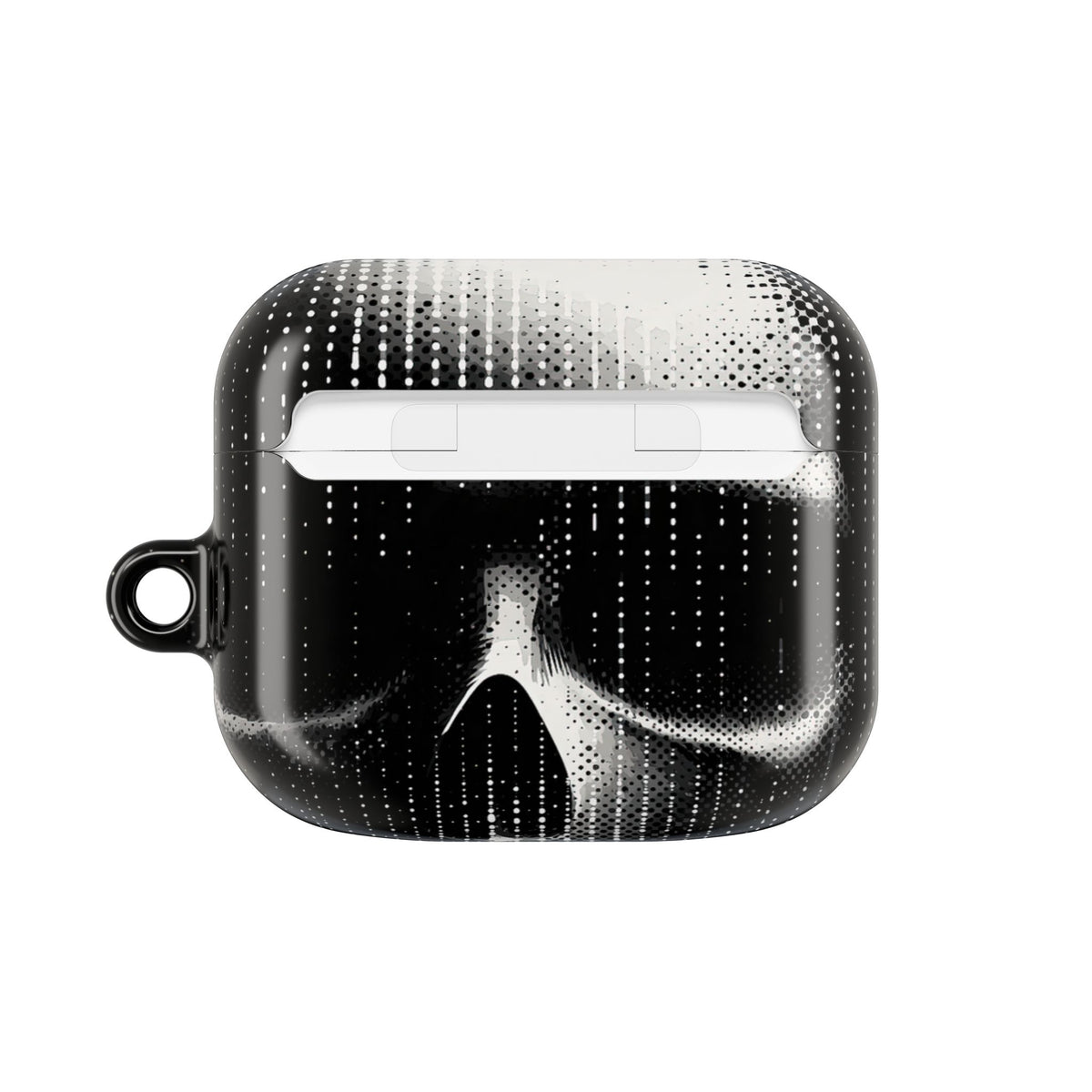 Raster Phantom · Hard Case for AirPods & AirPods Pro · Black