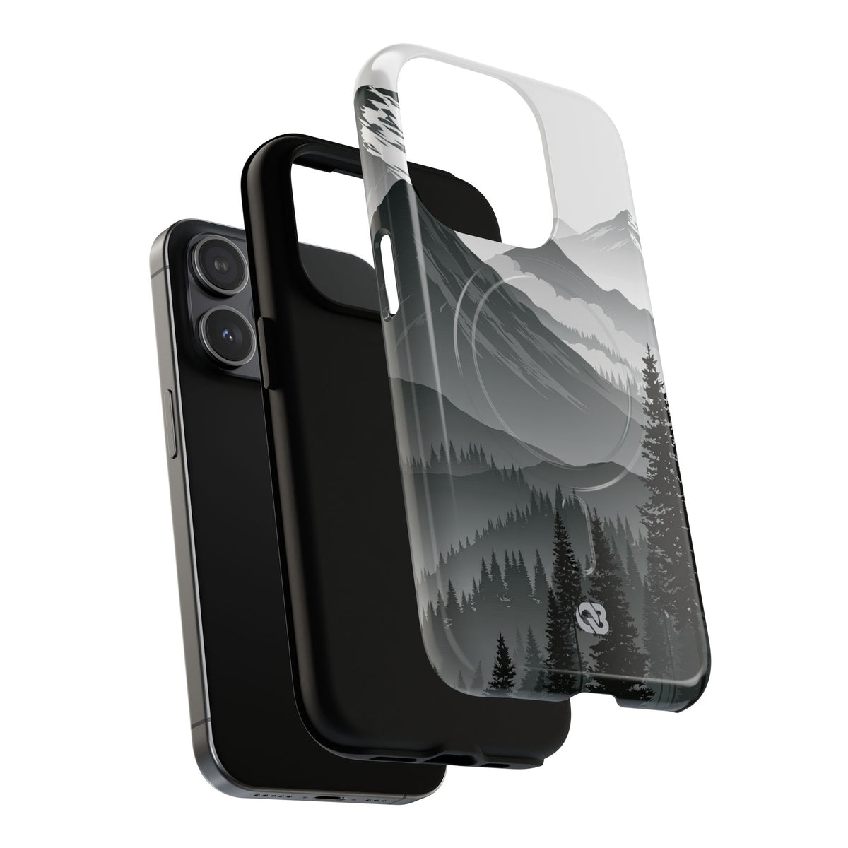 Grey Tough 2.0 Magsafe Phone Case for iPhone - Granite Ridge Mist