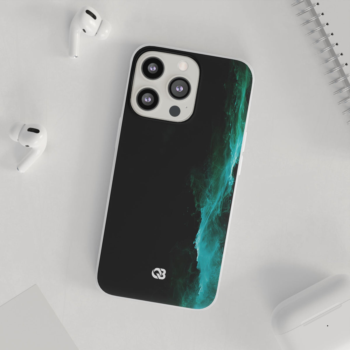 Luminous Plume · Lite Phone Case for iPhone · Teal