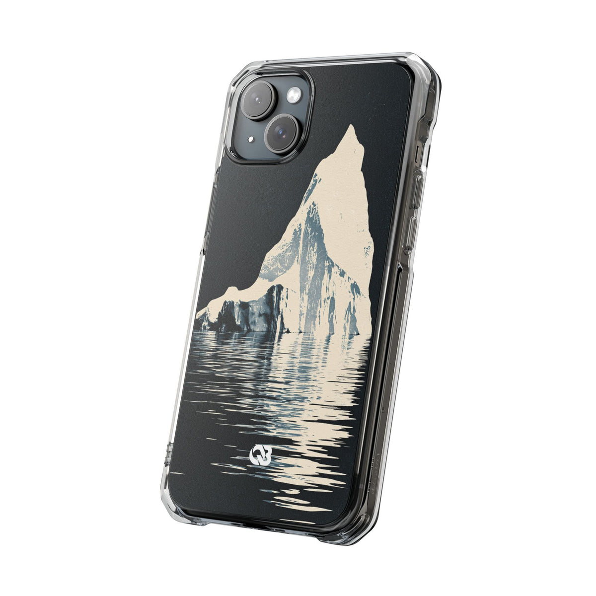 Blue Impact MagSafe Phone Case for iPhone - Frozen Navy Monolith