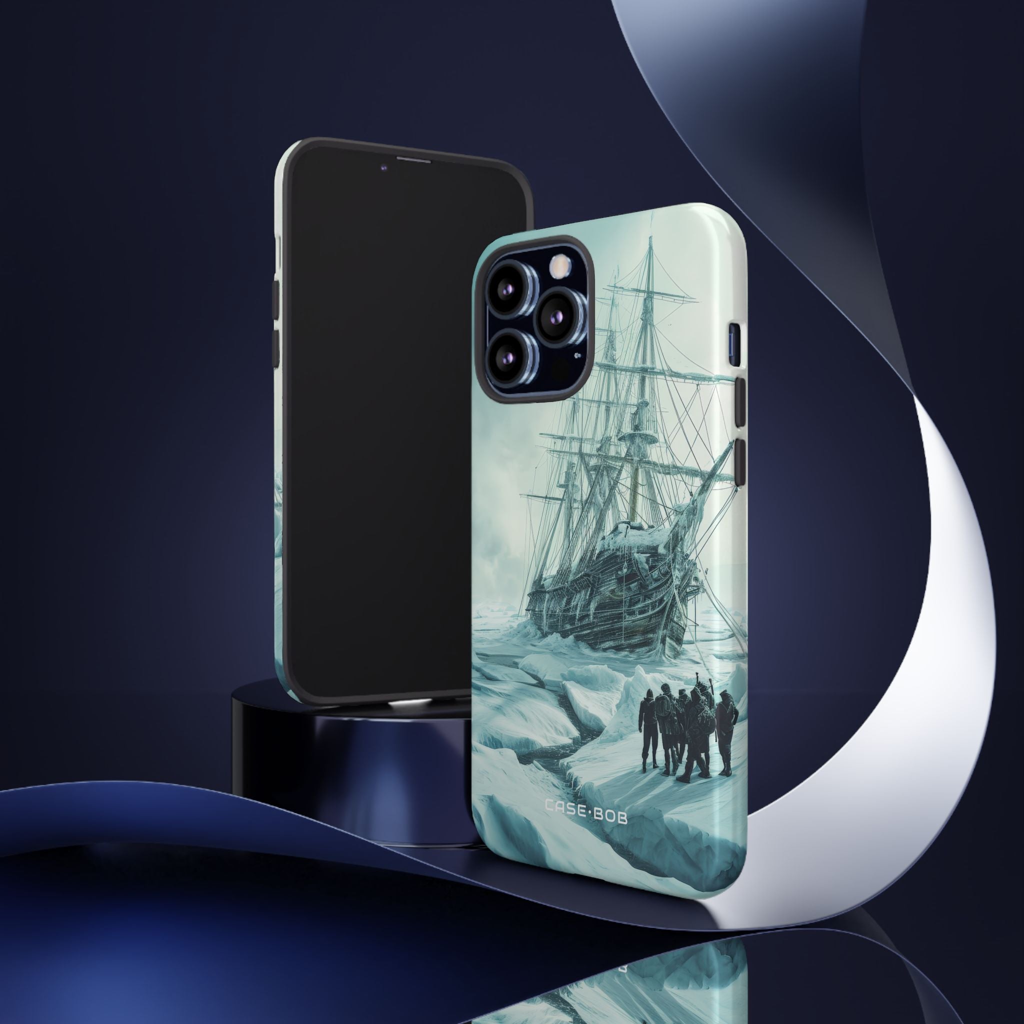 Icebound Ship iPhone 13 Pro Max Skal - Tough