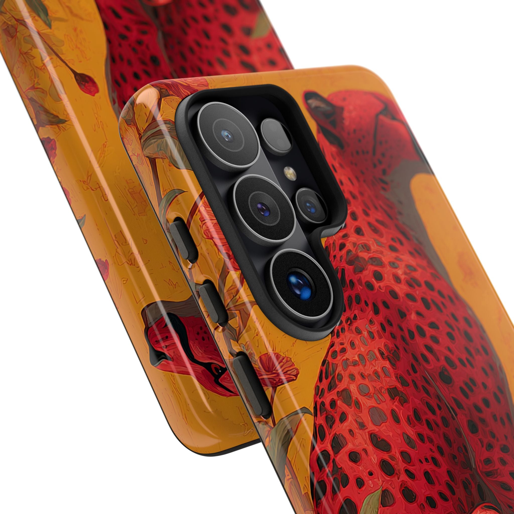 Scarlet Spotted Predator · Tough Phone Case for Samsung