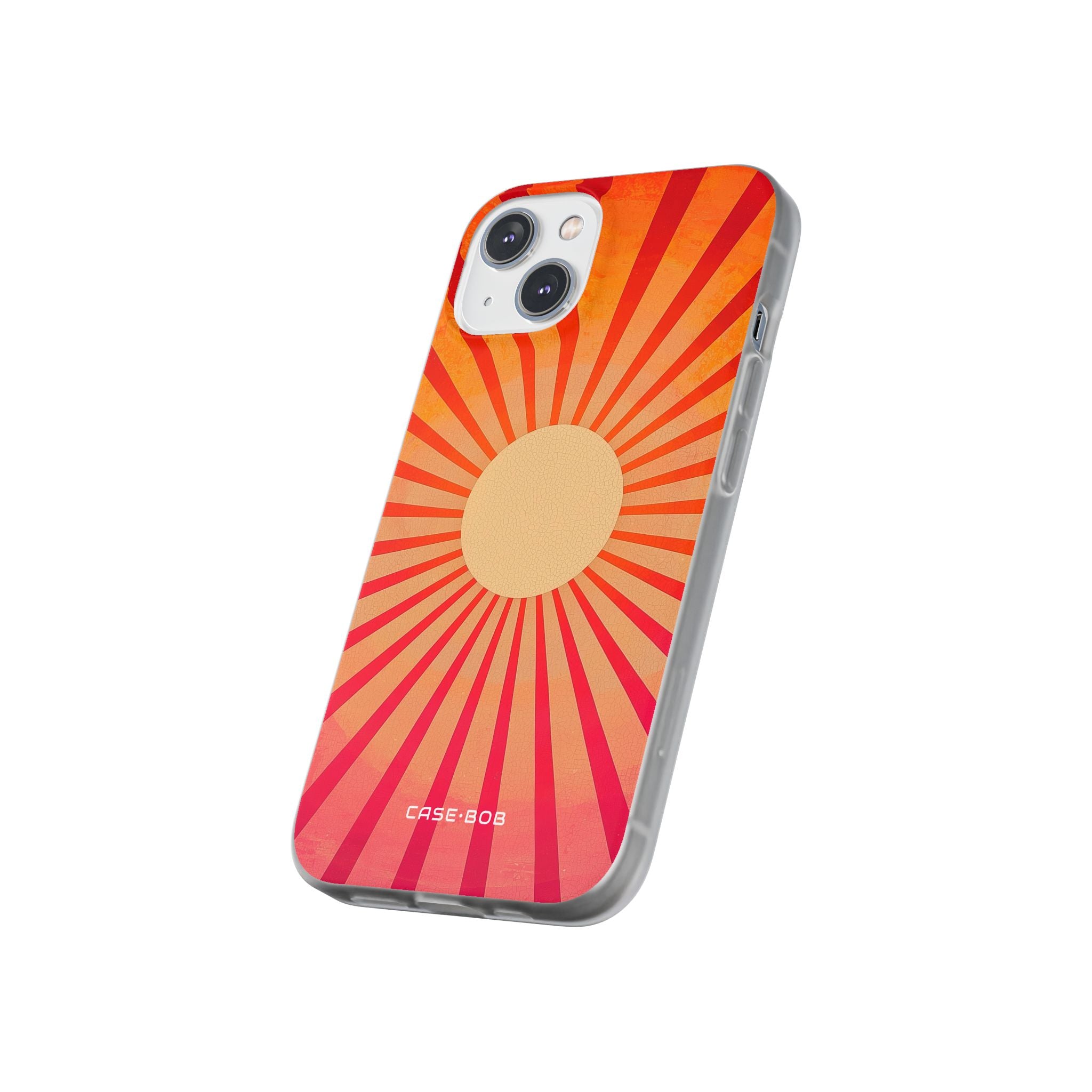 Sunburst Radiance iPhone 14 Cover - Blød