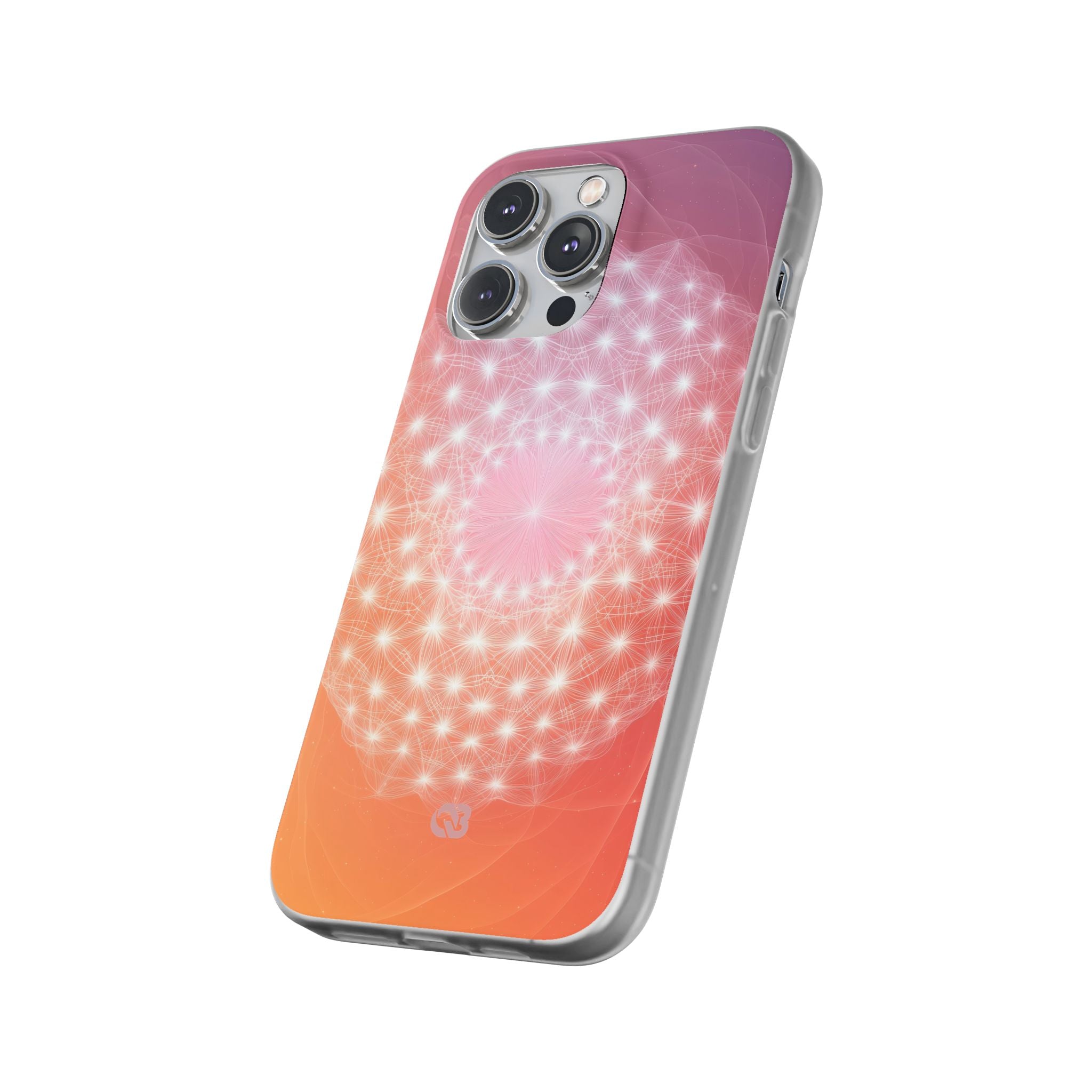 Radiant Stardust Mandala · Soft Phone Case for iPhone