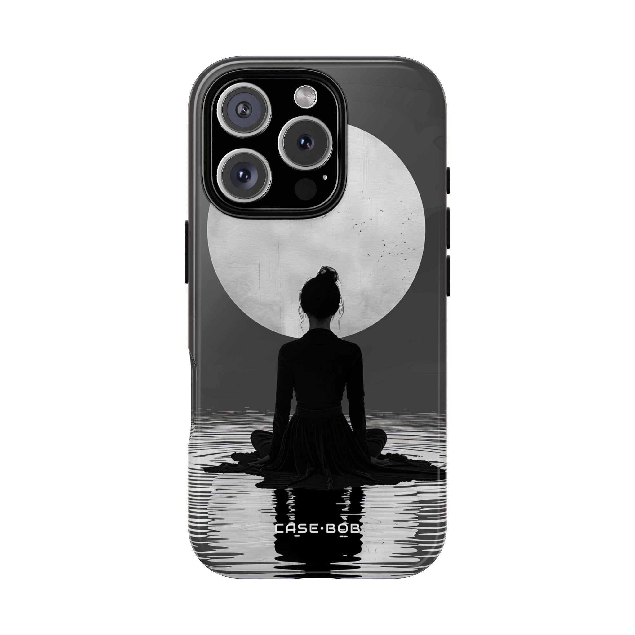 Moonlit Silhouette iPhone 16 Pro Case - Tough