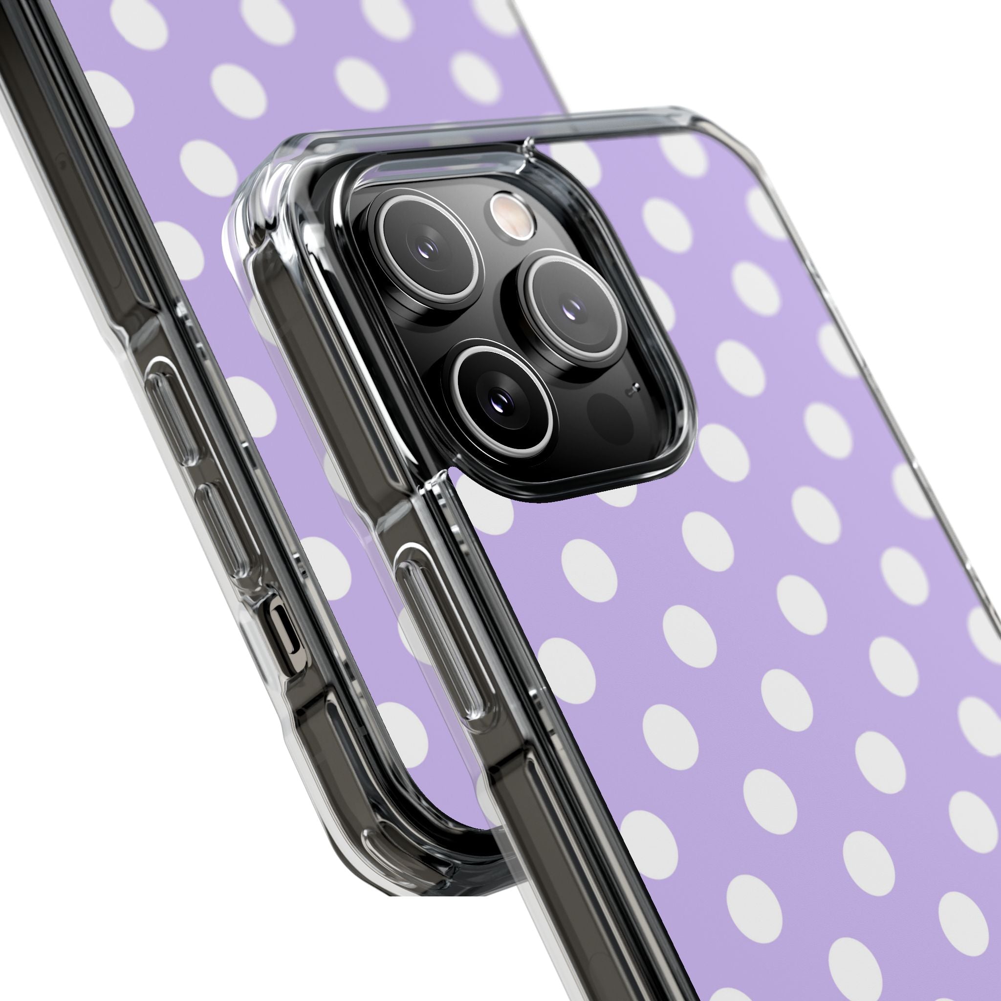 Lavender Polka Grid · Impact Telefoncover til iPhone · Magsafe
