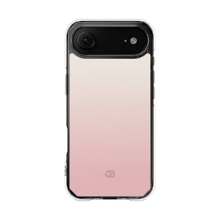 Pink Impact MagSafe Phone Case for iPhone - Frosted Blush Horizon
