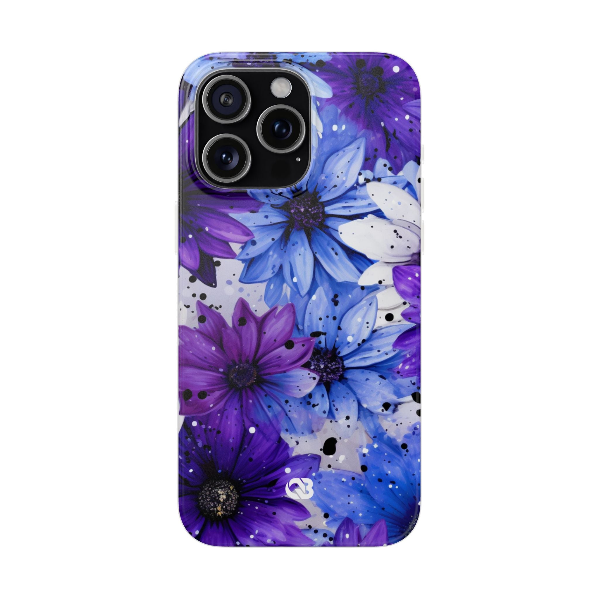 Ink Splatter Blooms · Soft Coque de téléphone pour iPhone