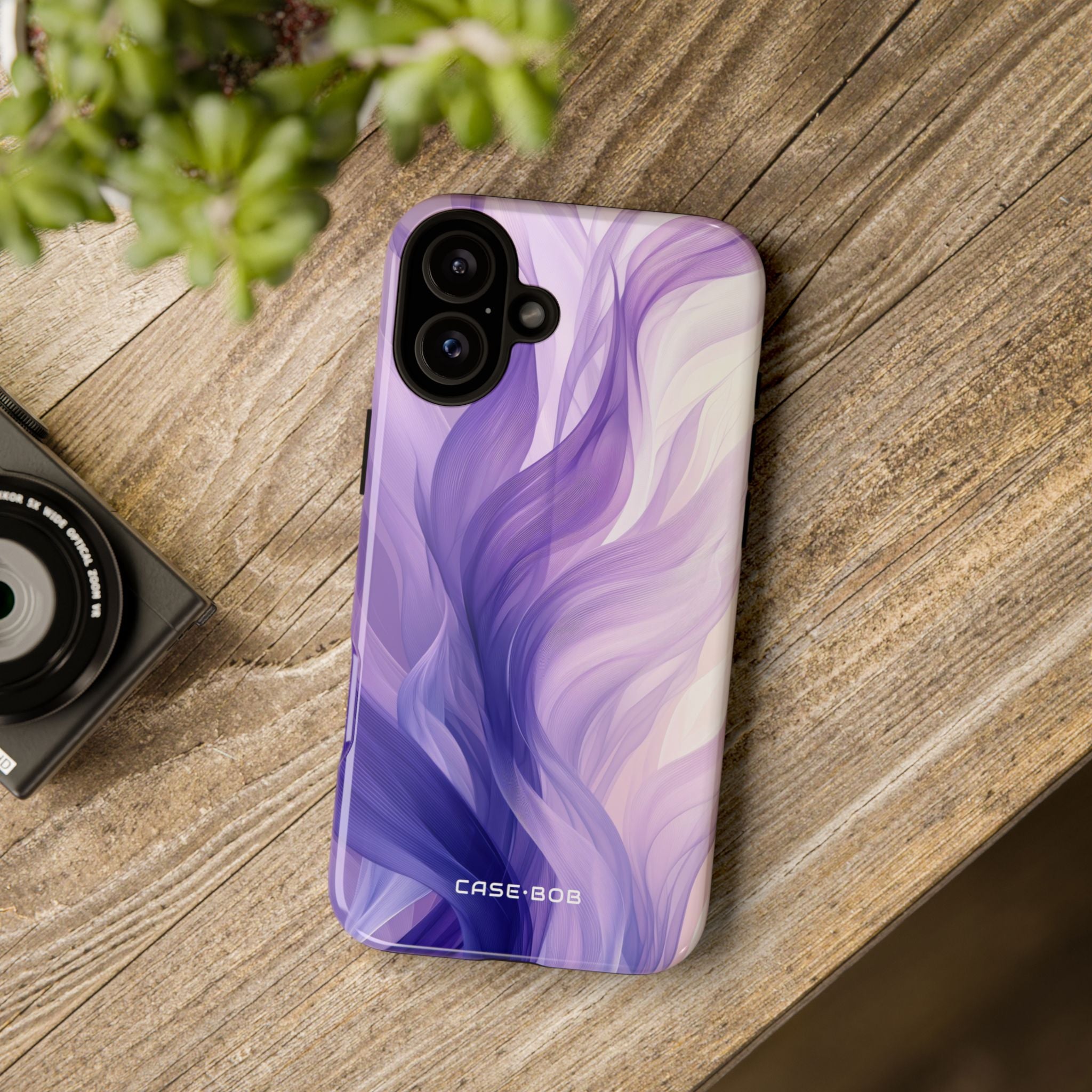 Lavender Ribbons iPhone 16 Plus Case - Tough