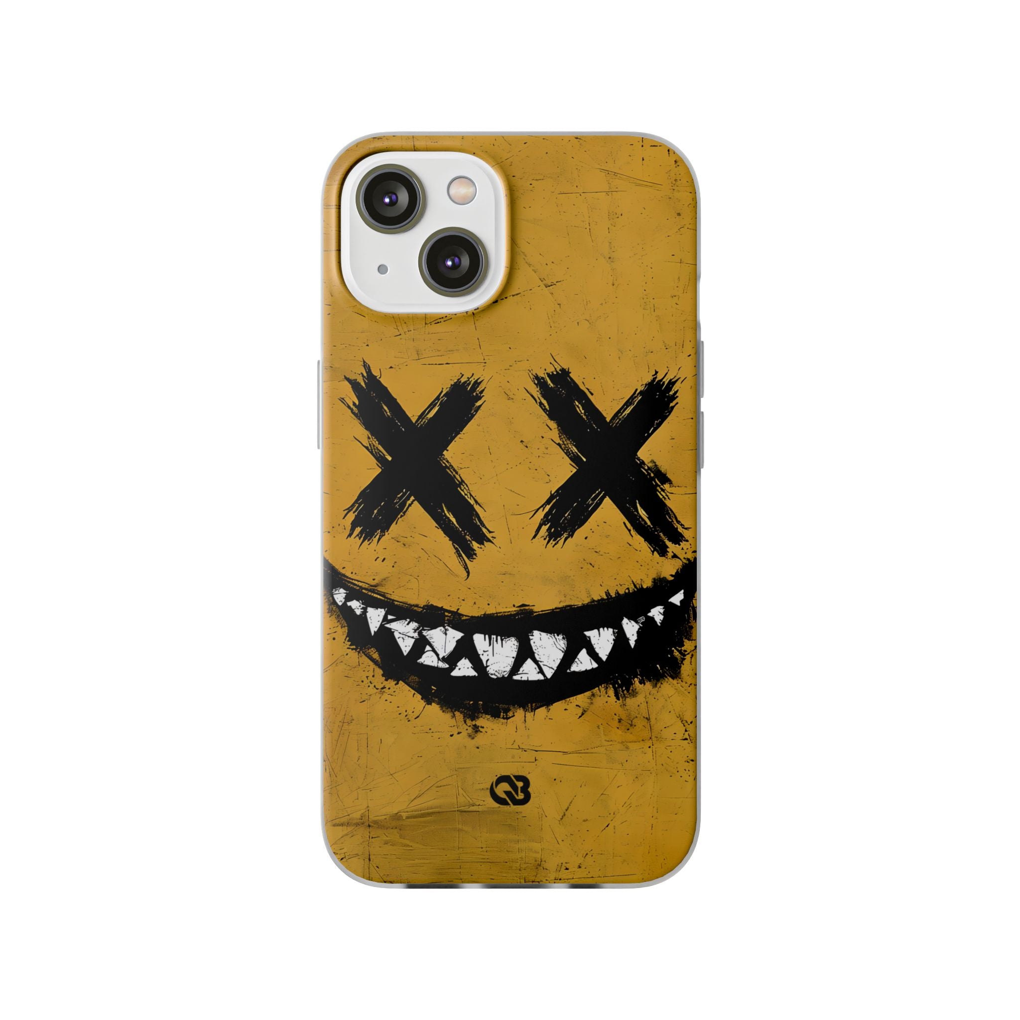 Gritty Ochre Smile · Soft Phone Case for iPhone