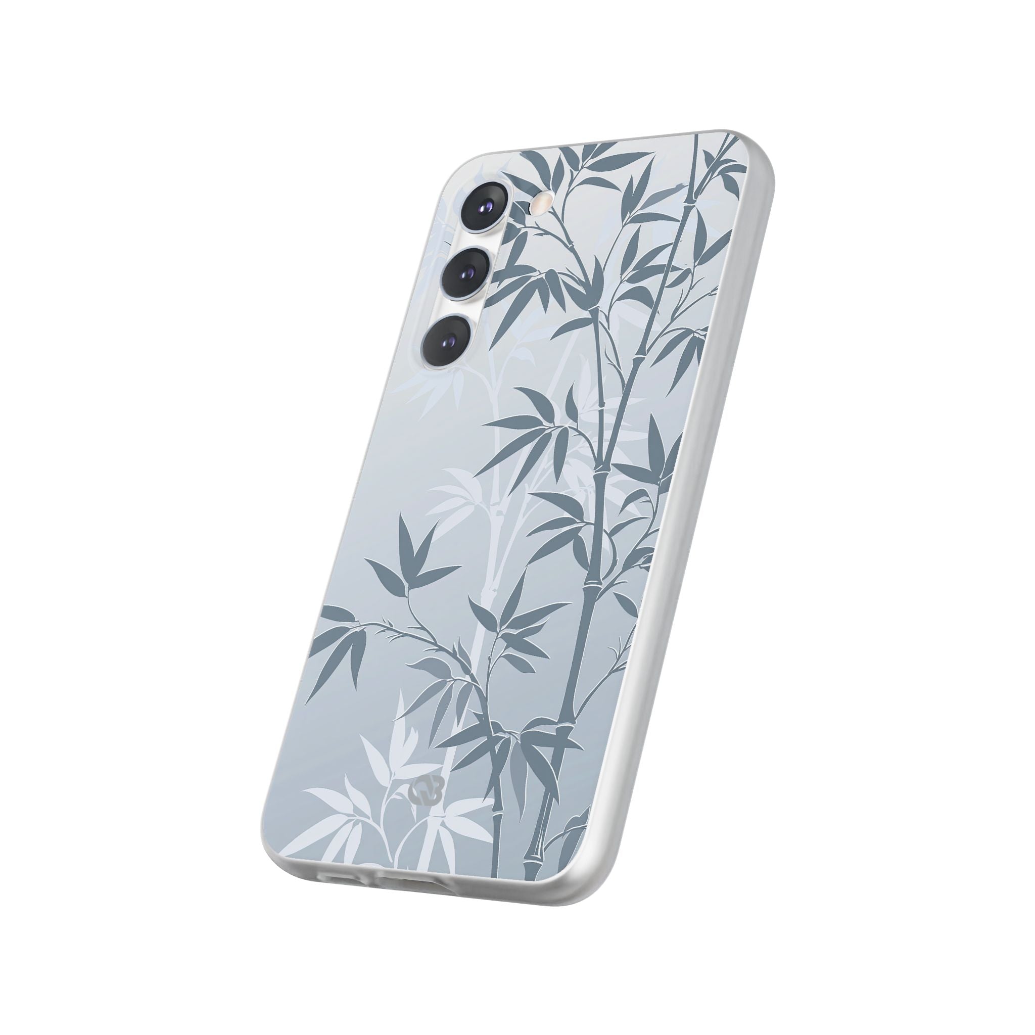 Blue Lite Phone Case for Samsung - Slate Bamboo Shadow