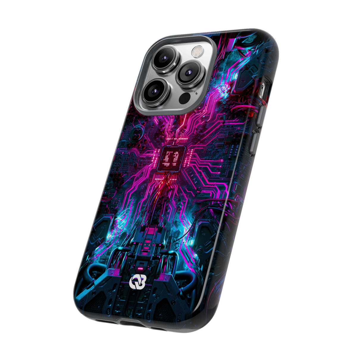 Neural Circuit Core · Tough Phone Case for iPhone · Black