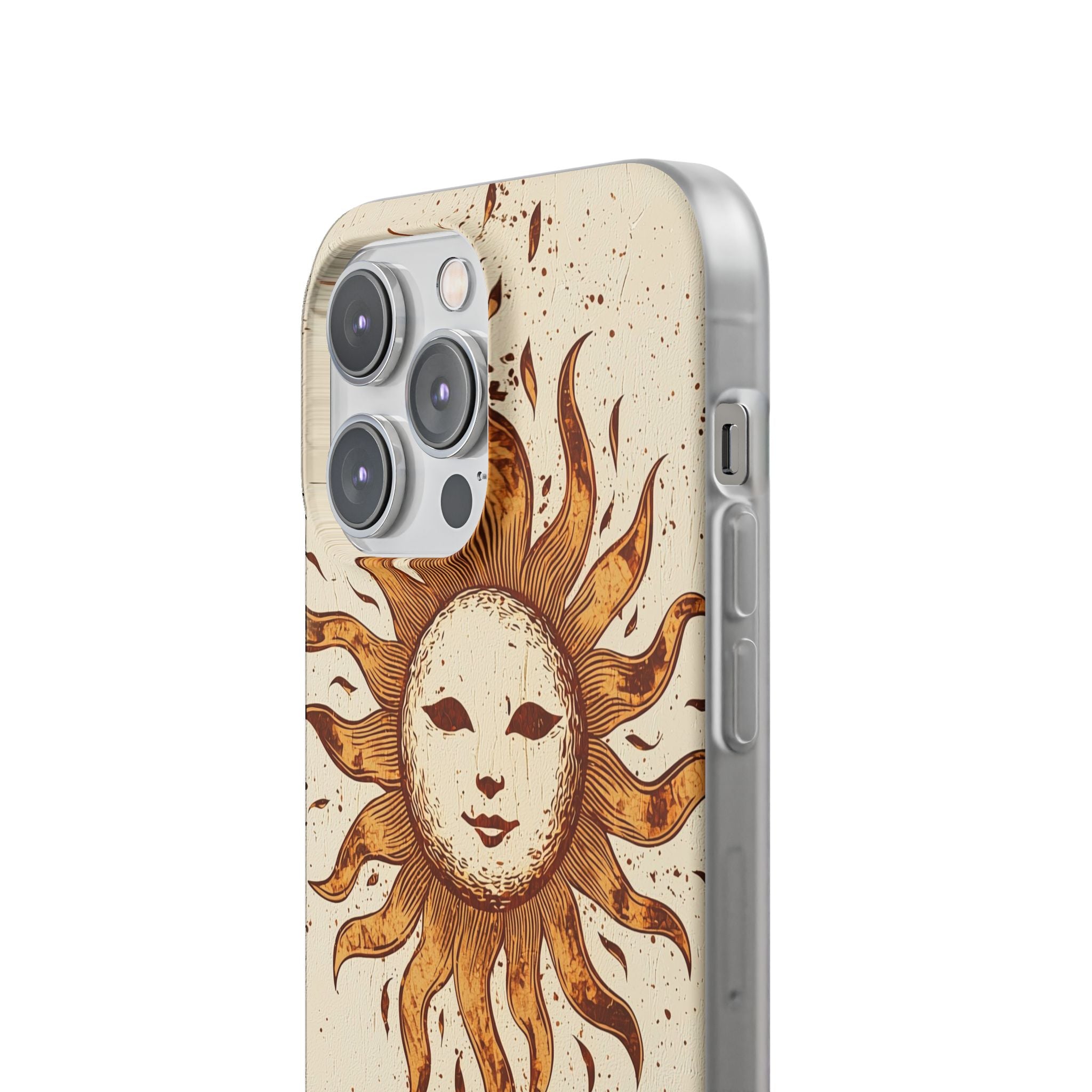 Rustic Solar Mask · Soft Mobilskal för iPhone