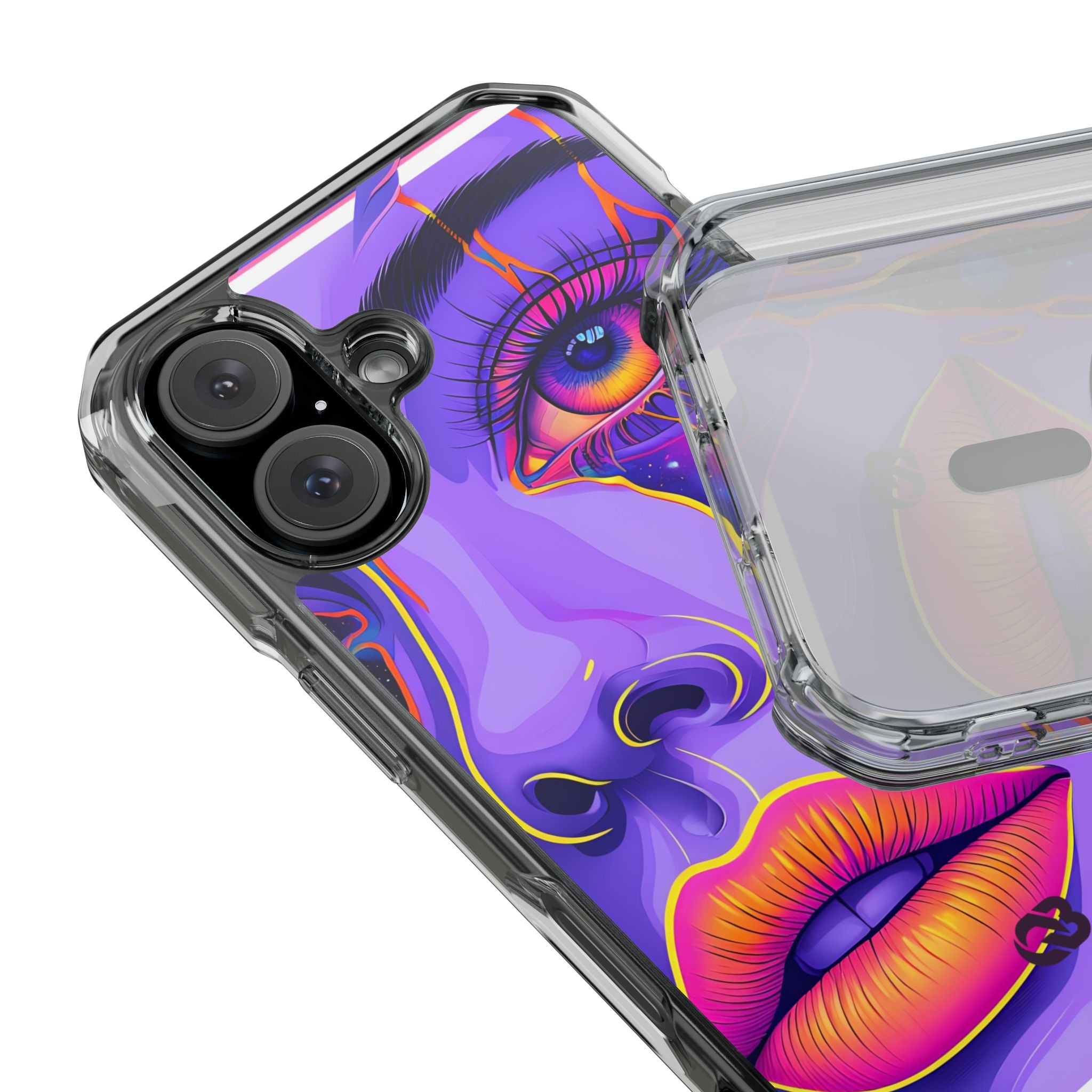 Violet Cosmic Gaze · Impact Custodia per iPhone · Magsafe