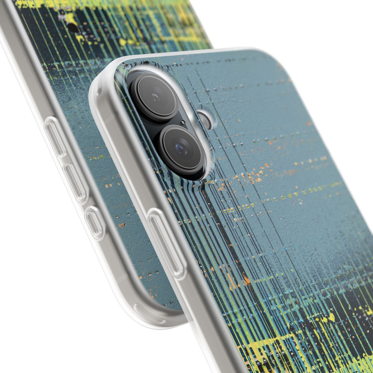 Acid Raster Circuit · Lite Phone Case for iPhone · Teal