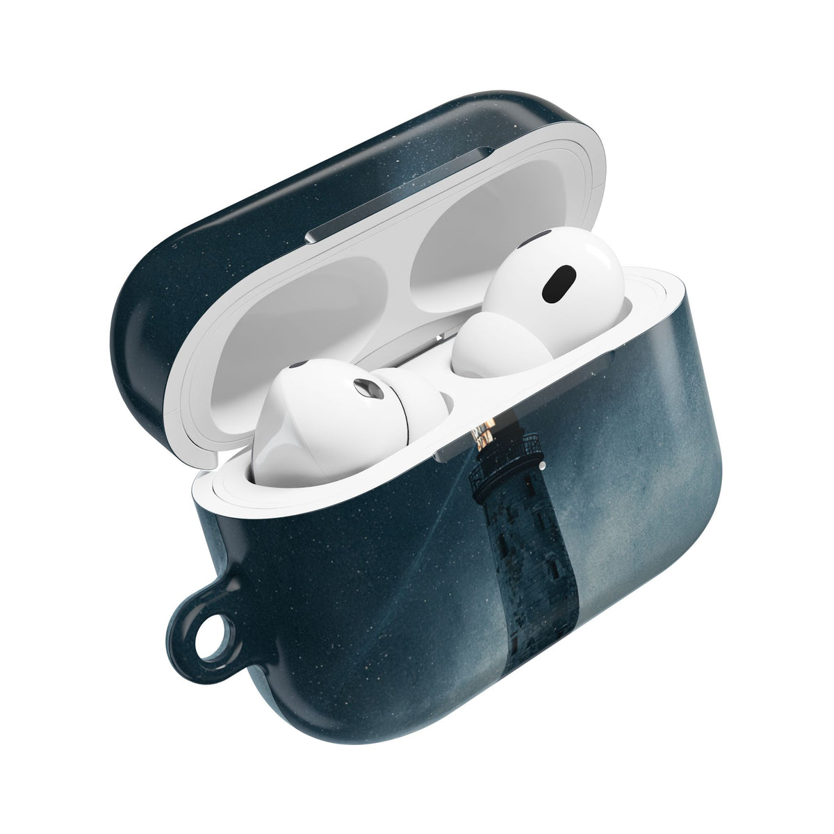 Nordic Coastal Beacon · Hard Case for AirPods & AirPods Pro · Blue