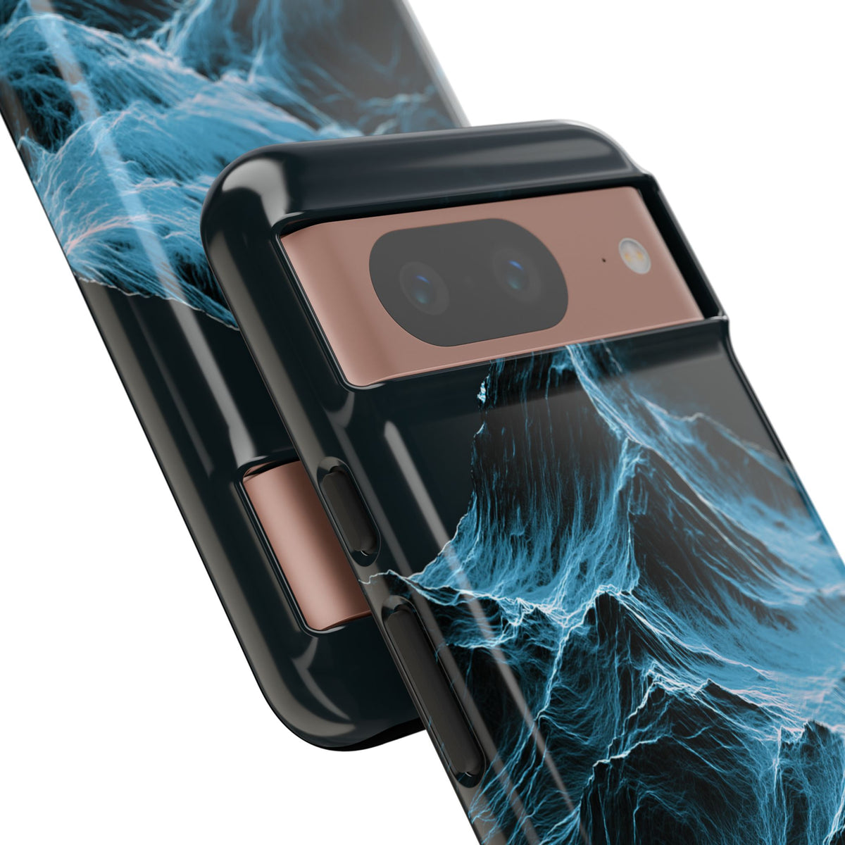 Nordic Frost Peak · Tough Phone Case for Pixel · Blue