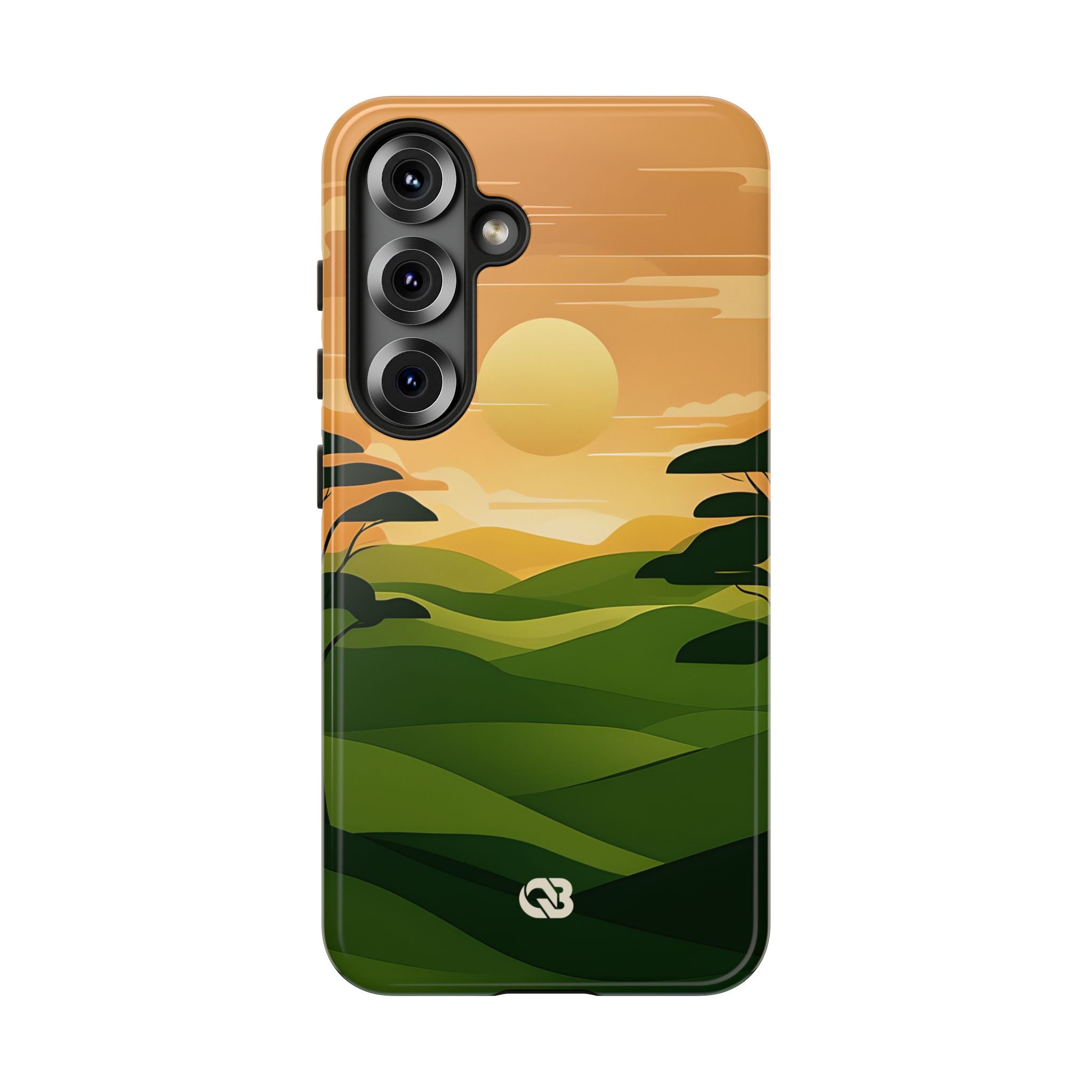 Verdant Horizon Sun · Tough Coque de téléphone pour Samsung