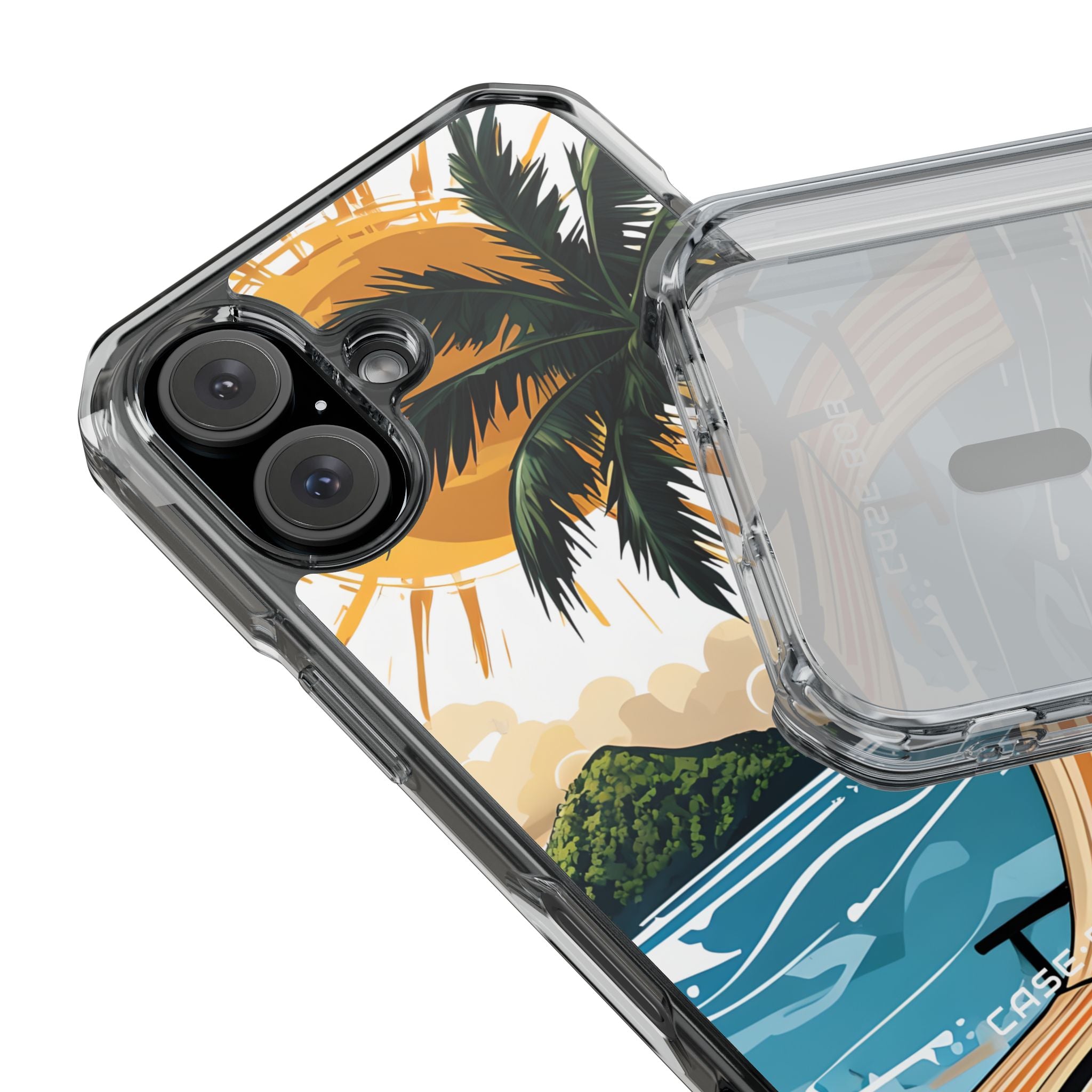 Sunny Palm Breeze iPhone 16 Case - Impact