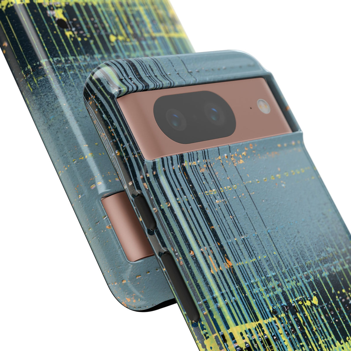 Acid Raster Circuit · Tough Phone Case for Pixel · Teal