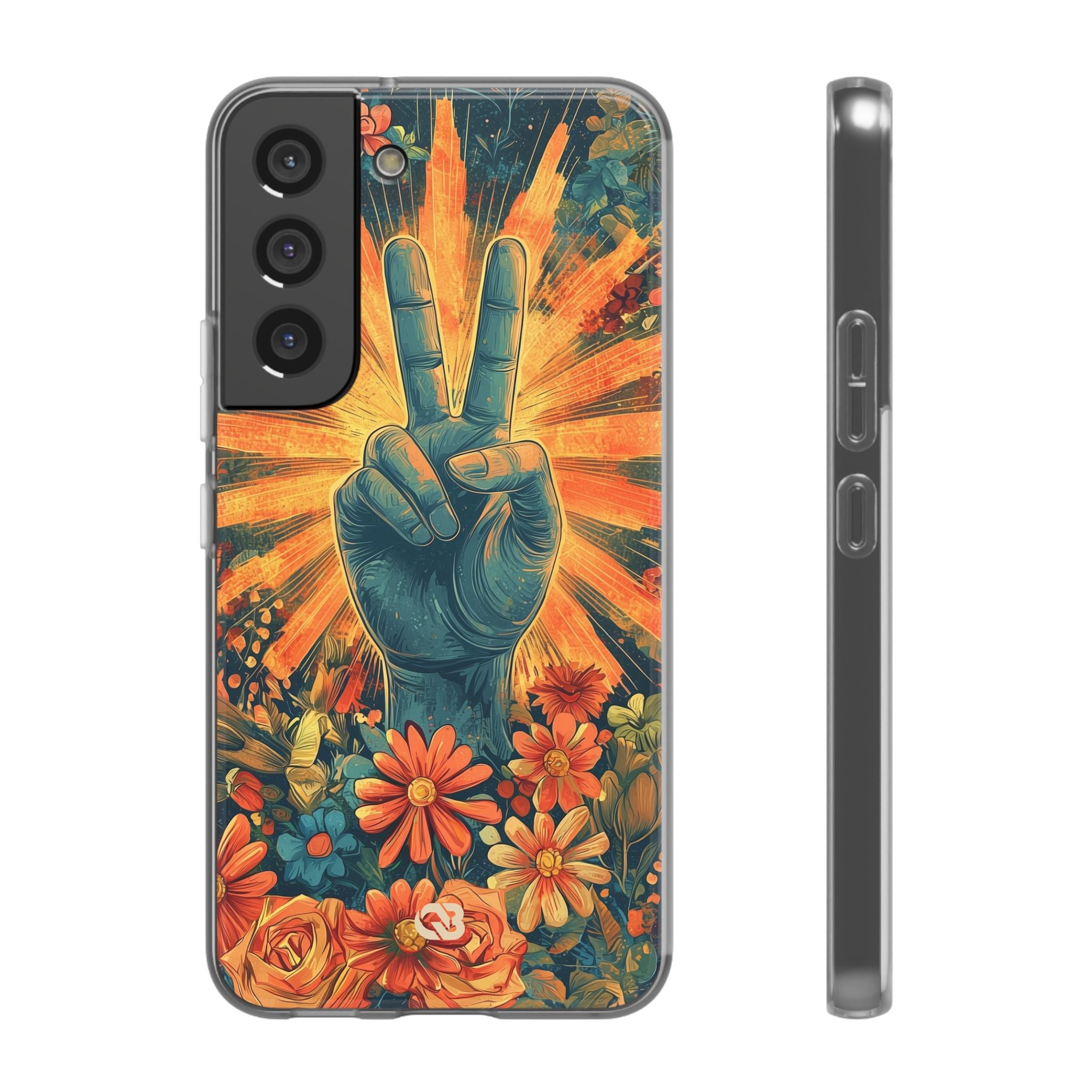 Radiant Peace Bloom · Soft Phone Case for Samsung
