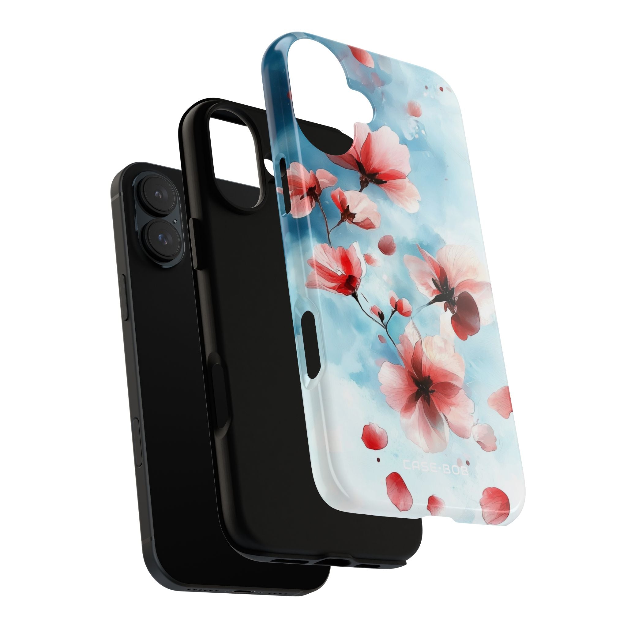 Pink Bloom iPhone 16 Plus Case - Tough