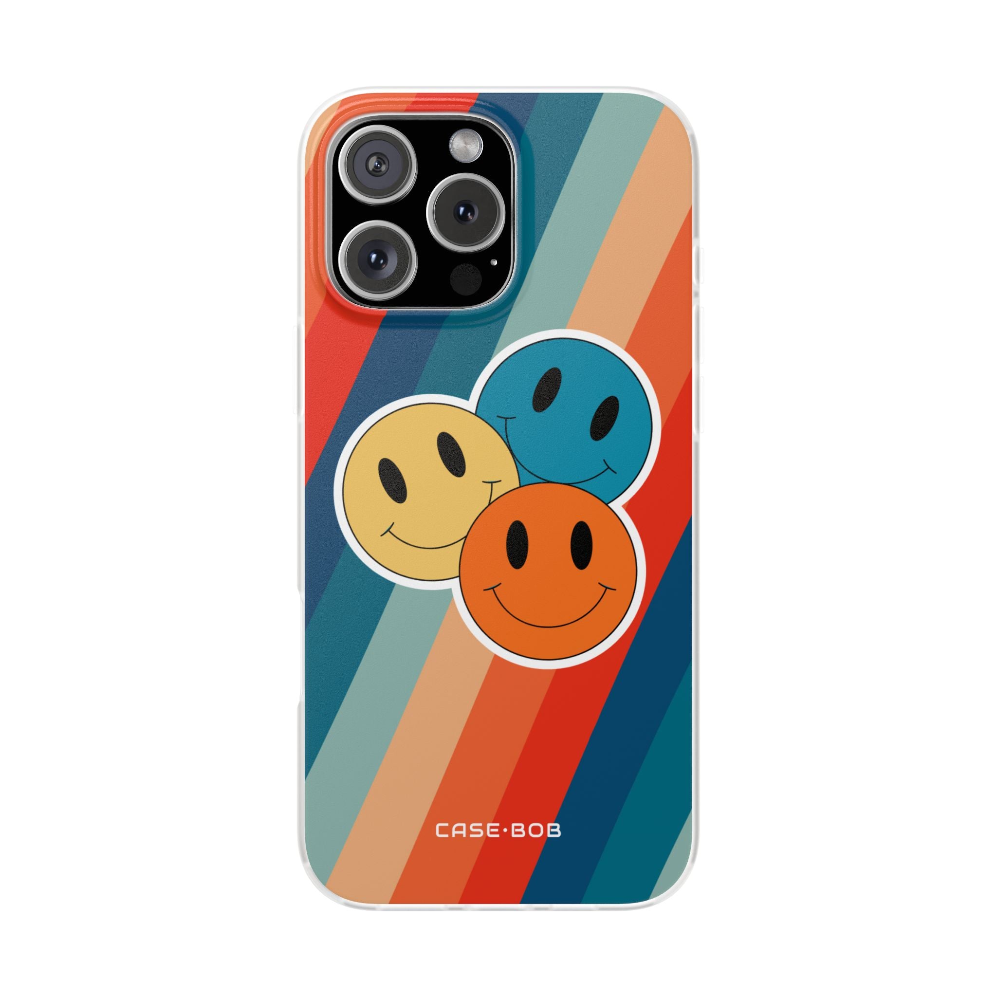 Triple Smile Breeze iPhone 16 Pro Max Case - Soft