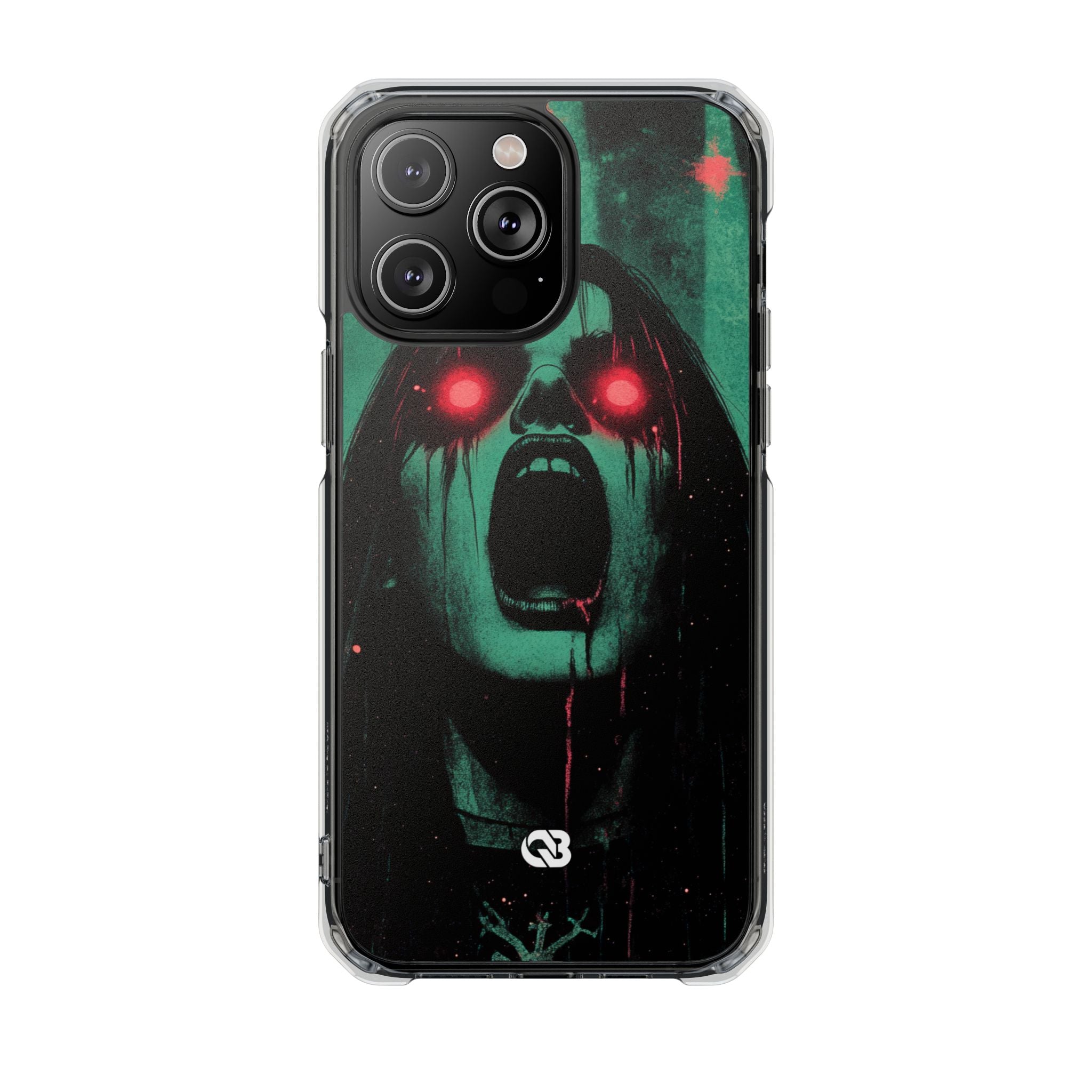 Crimson Emerald Scream · Impact Phone Case for iPhone · Magsafe