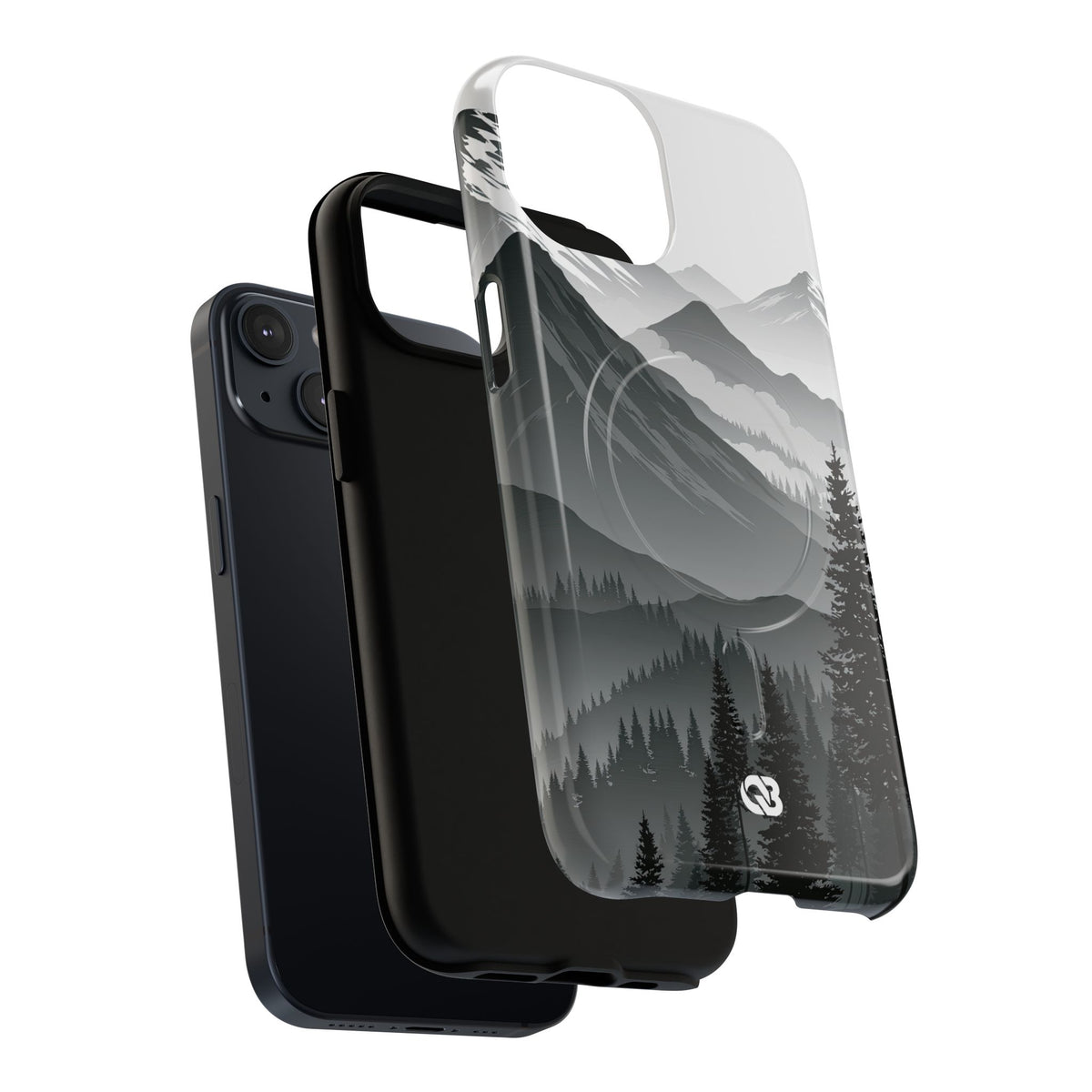 Alpine Horizon · Tough 2.0 Magnetic Phone Case for iPhone · Black