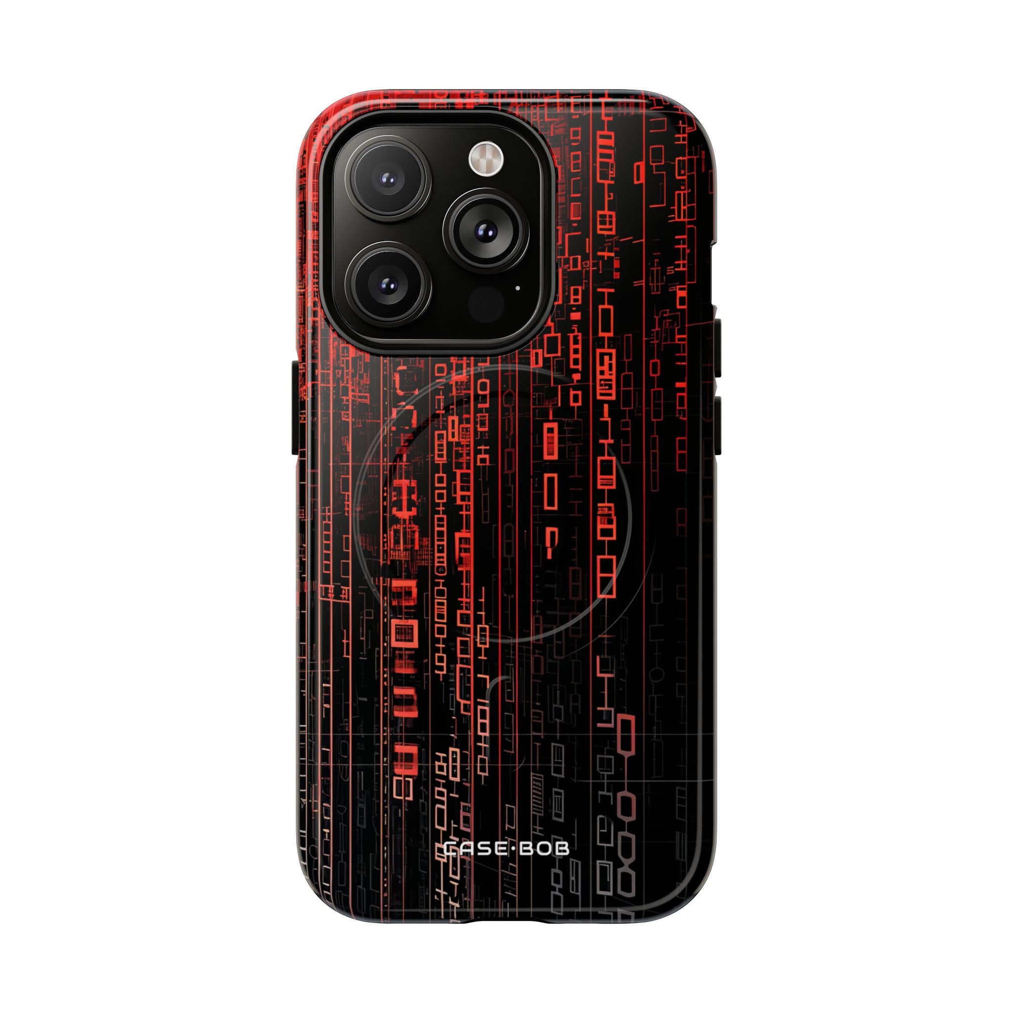 Crimson Glyphs iPhone 14 Pro Case - Tough+