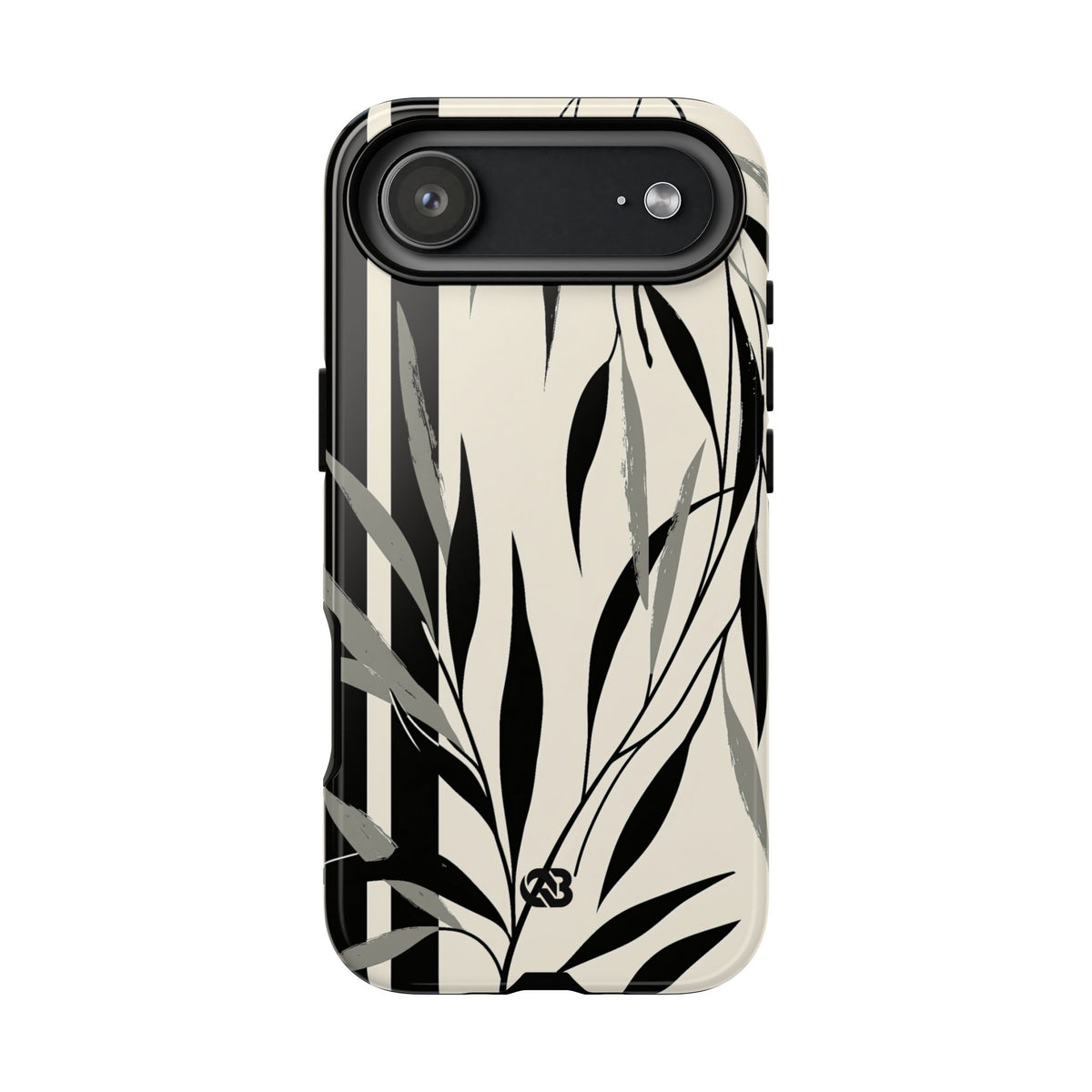Linear Willow Study · Tough Phone Case for iPhone · Beige