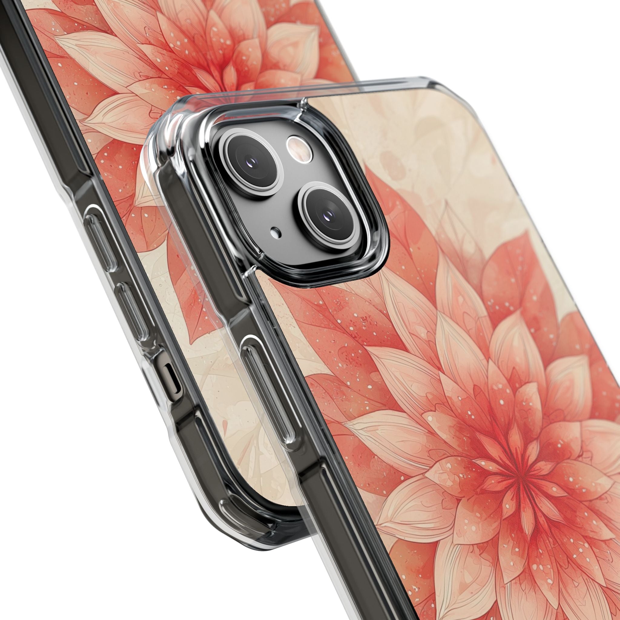 Coral Layered Bloom · Impact Phone Case for iPhone · Magsafe