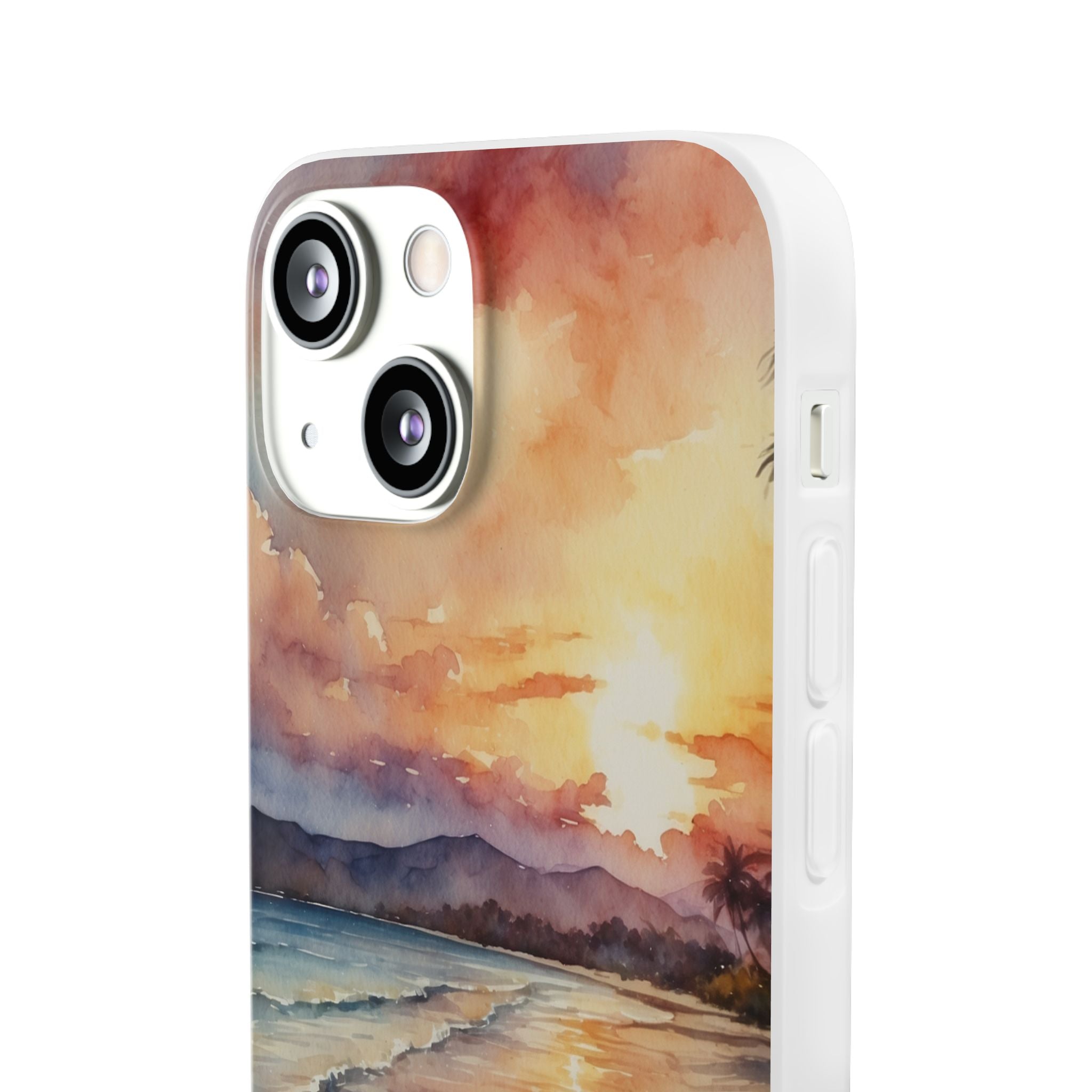 Sunset Reflection iPhone 13 mini Case - Soft