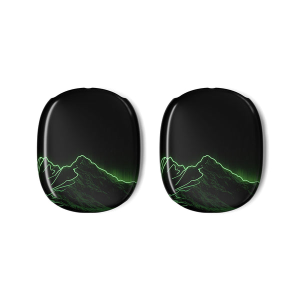 Nordic Mountain Contour · Hard Case for AirPods Max · Black