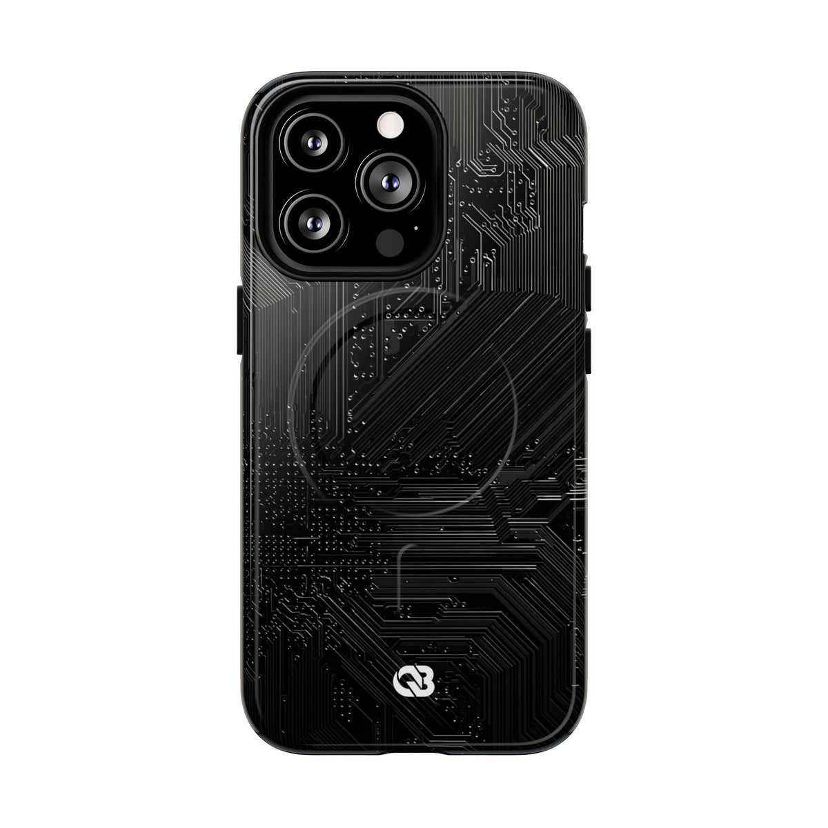 Obsidian Circuitry · Tough 2.0 Magnetic Phone Case for iPhone · Black