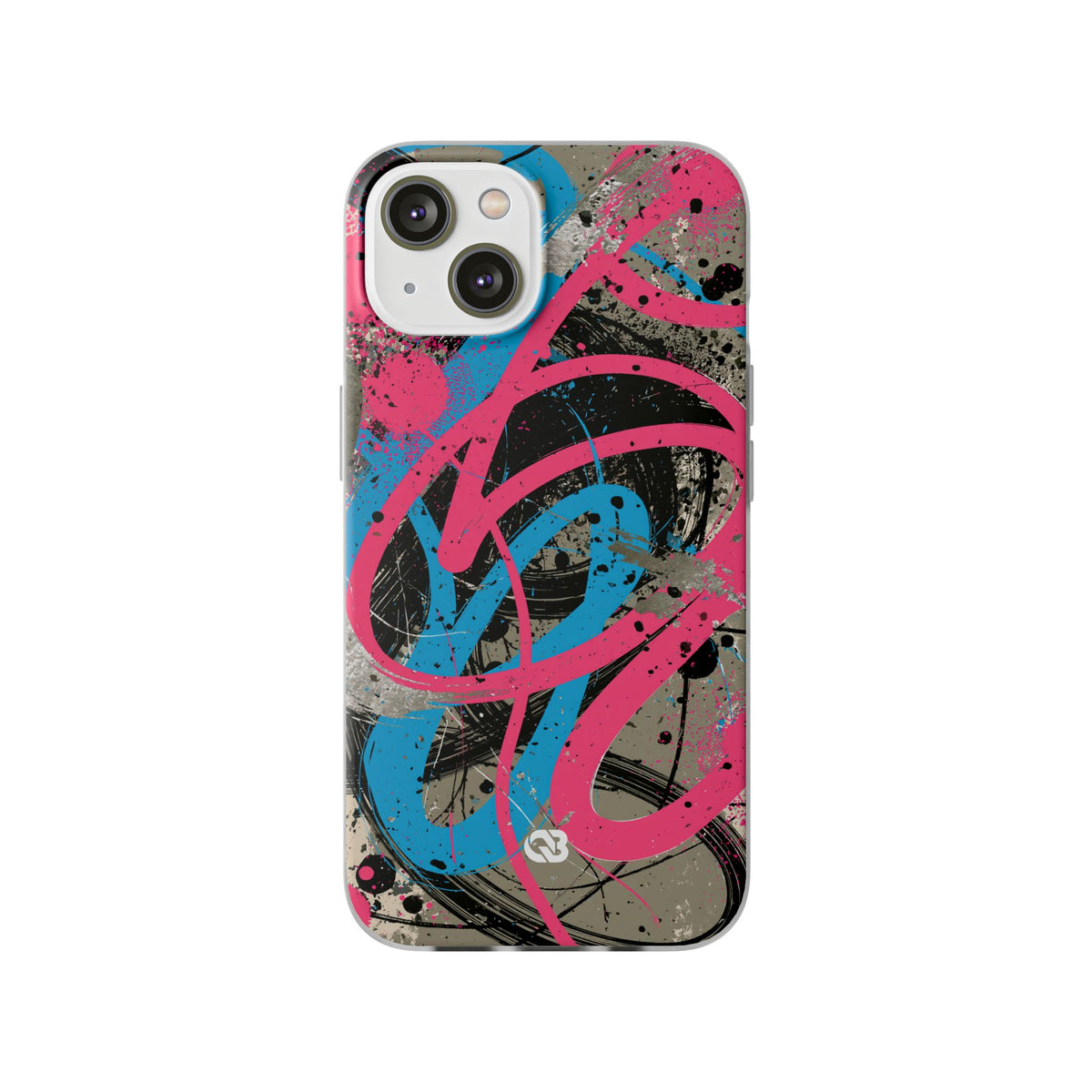 Cyber Splatter Flow · Lite Phone Case for iPhone · Pink