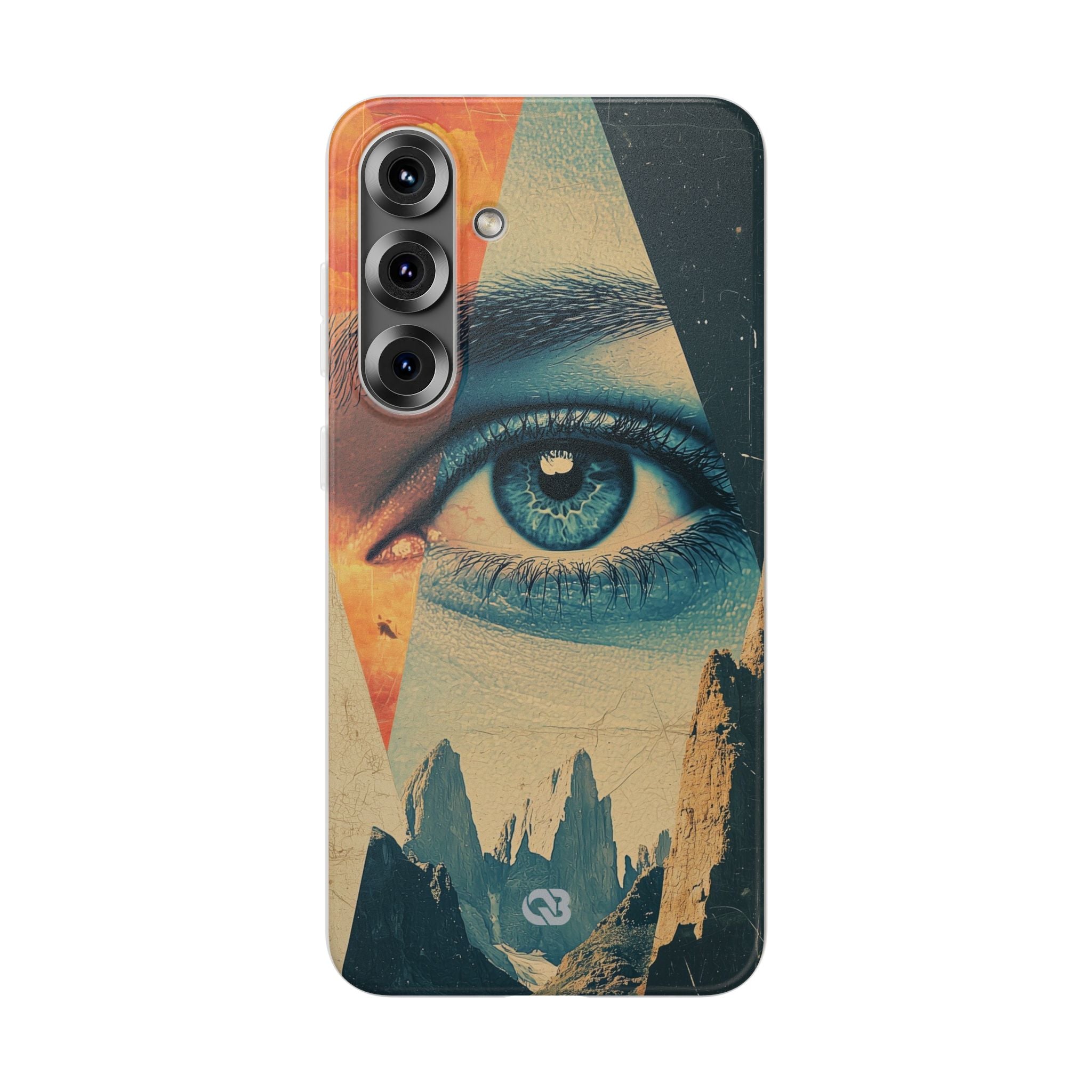 Fragmented Peak Gaze · Coque de téléphone Soft pour Samsung