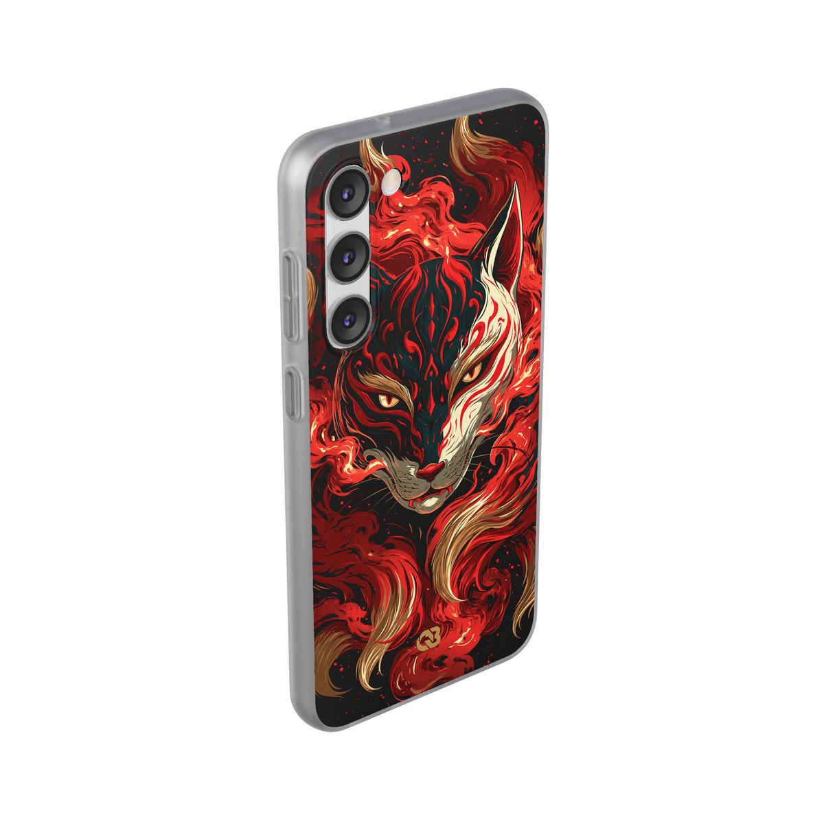 Crimson Kitsune Spirit · Lite Phone Case for Samsung · Red