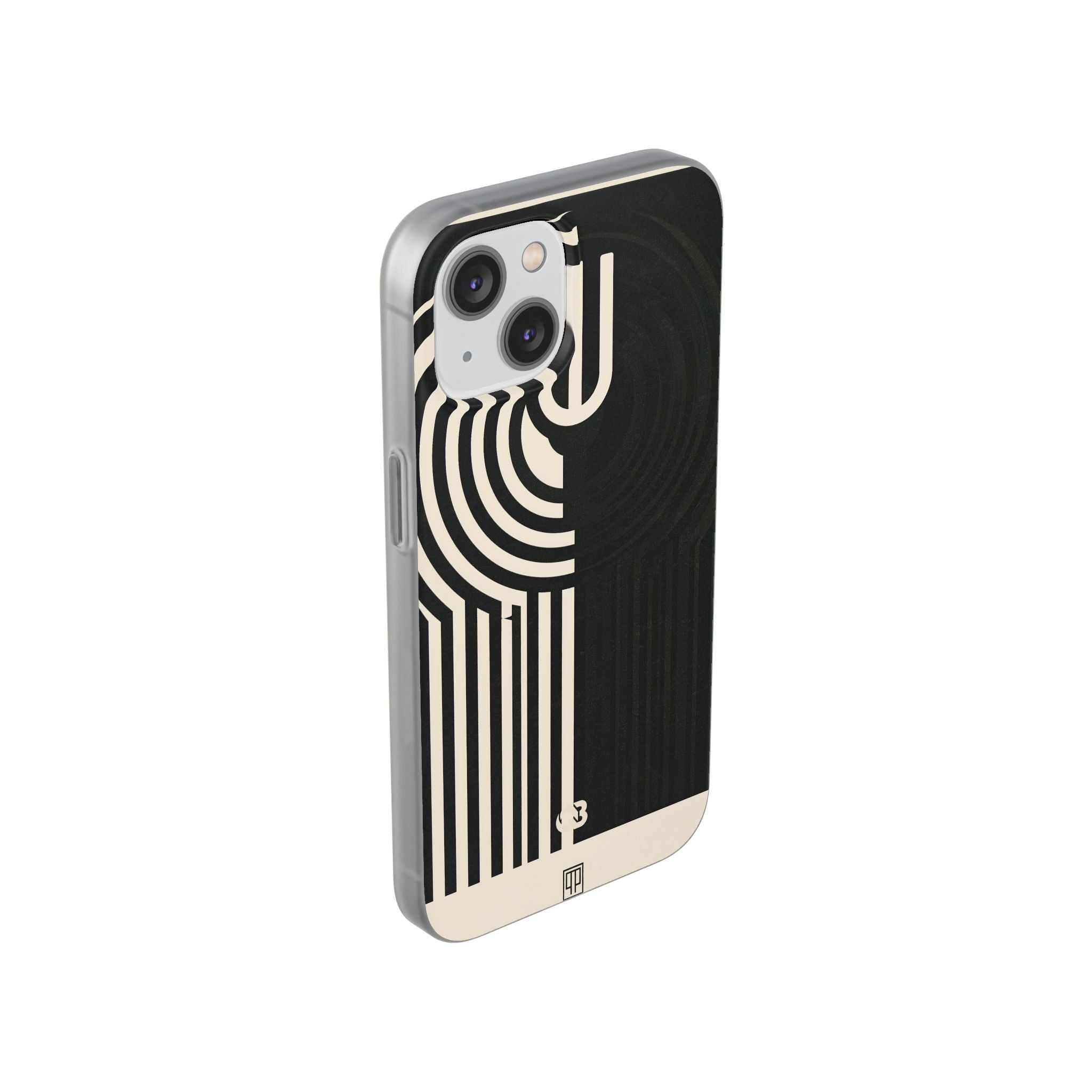 Beige Lite Phone Case for iPhone - Monolith Ivory Signal