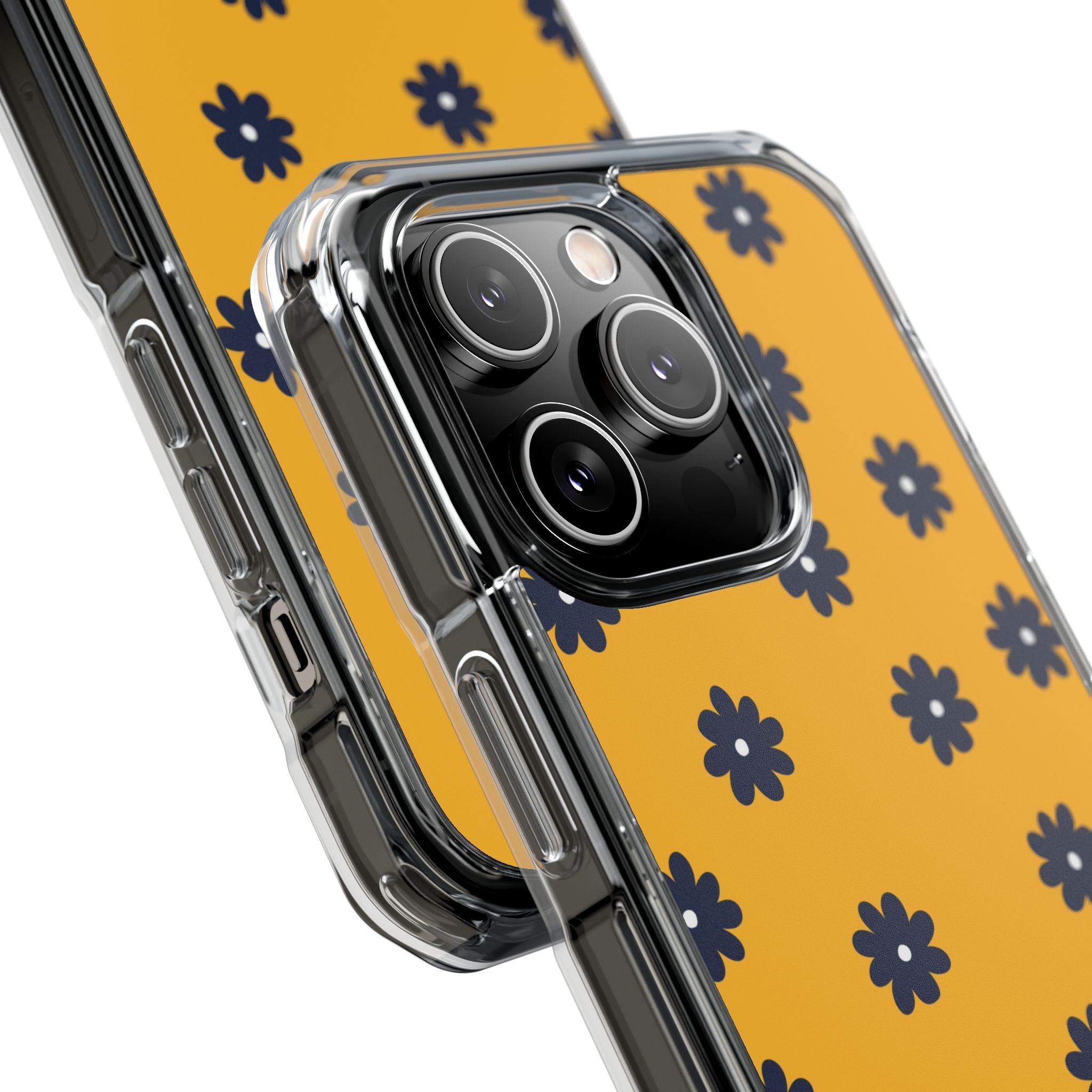 Navy Daisy Mustard · Impact Phone Case for iPhone · Magsafe