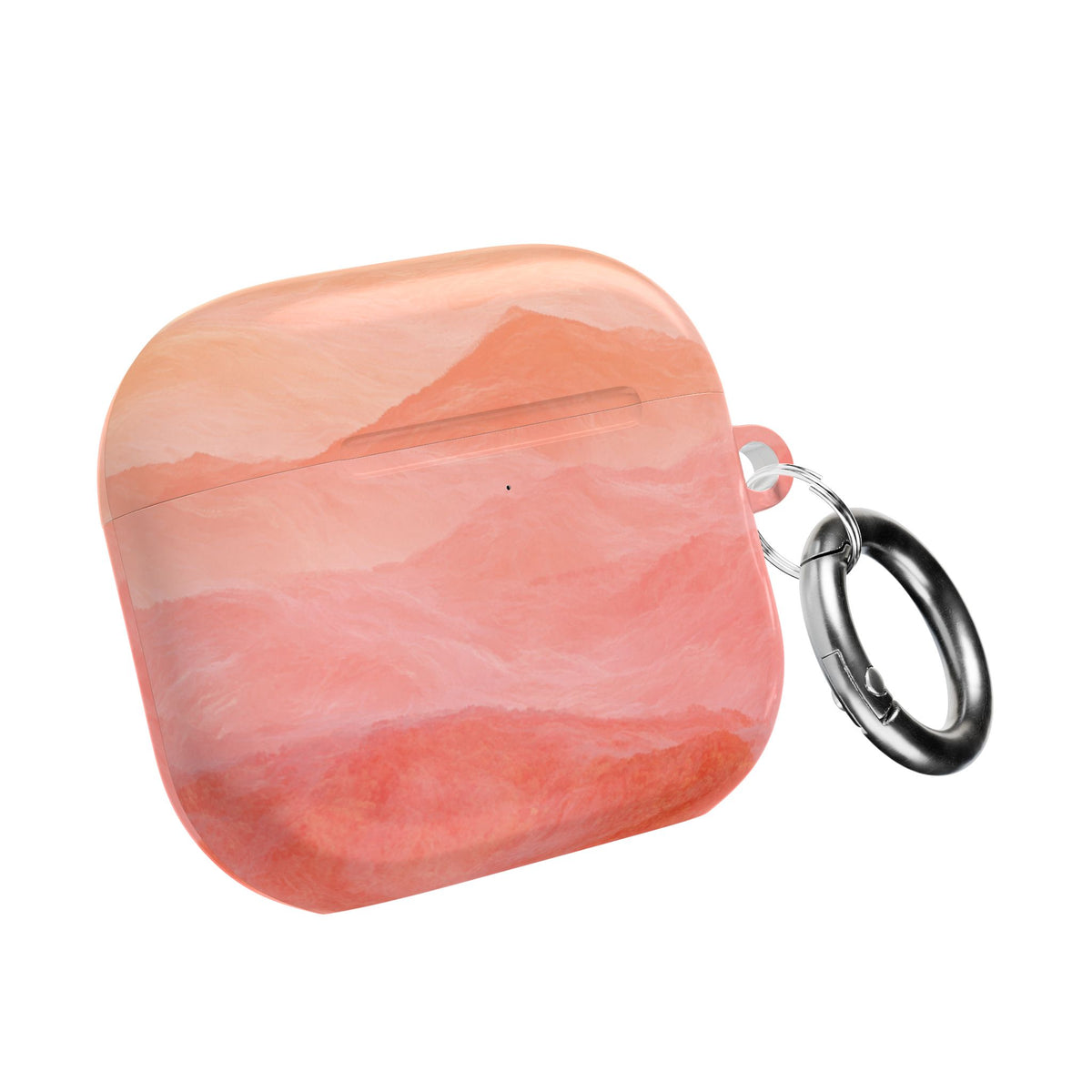 Alpenglow Ridge Vista · Hard Case for AirPods & AirPods Pro · Orange